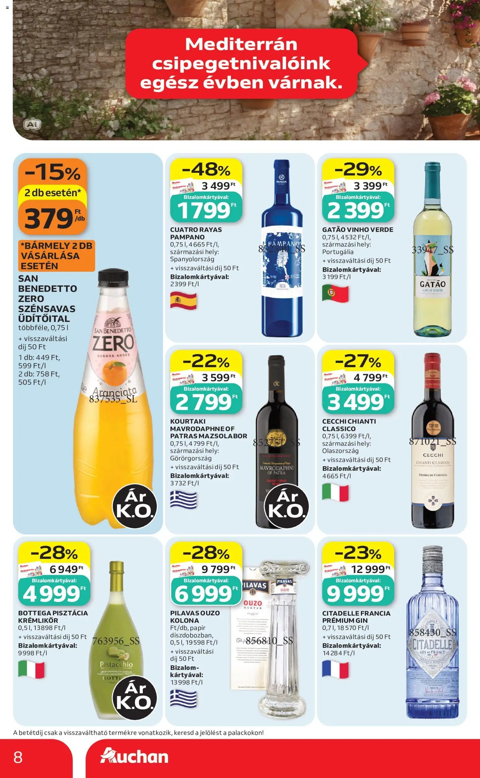 Auchan újság 2026.09.10. Auchan Nemzetközi konyha ajánlatok