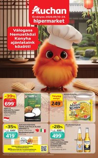 Auchan újság 2026.09.10. Auchan Nemzetközi konyha ajánlatok