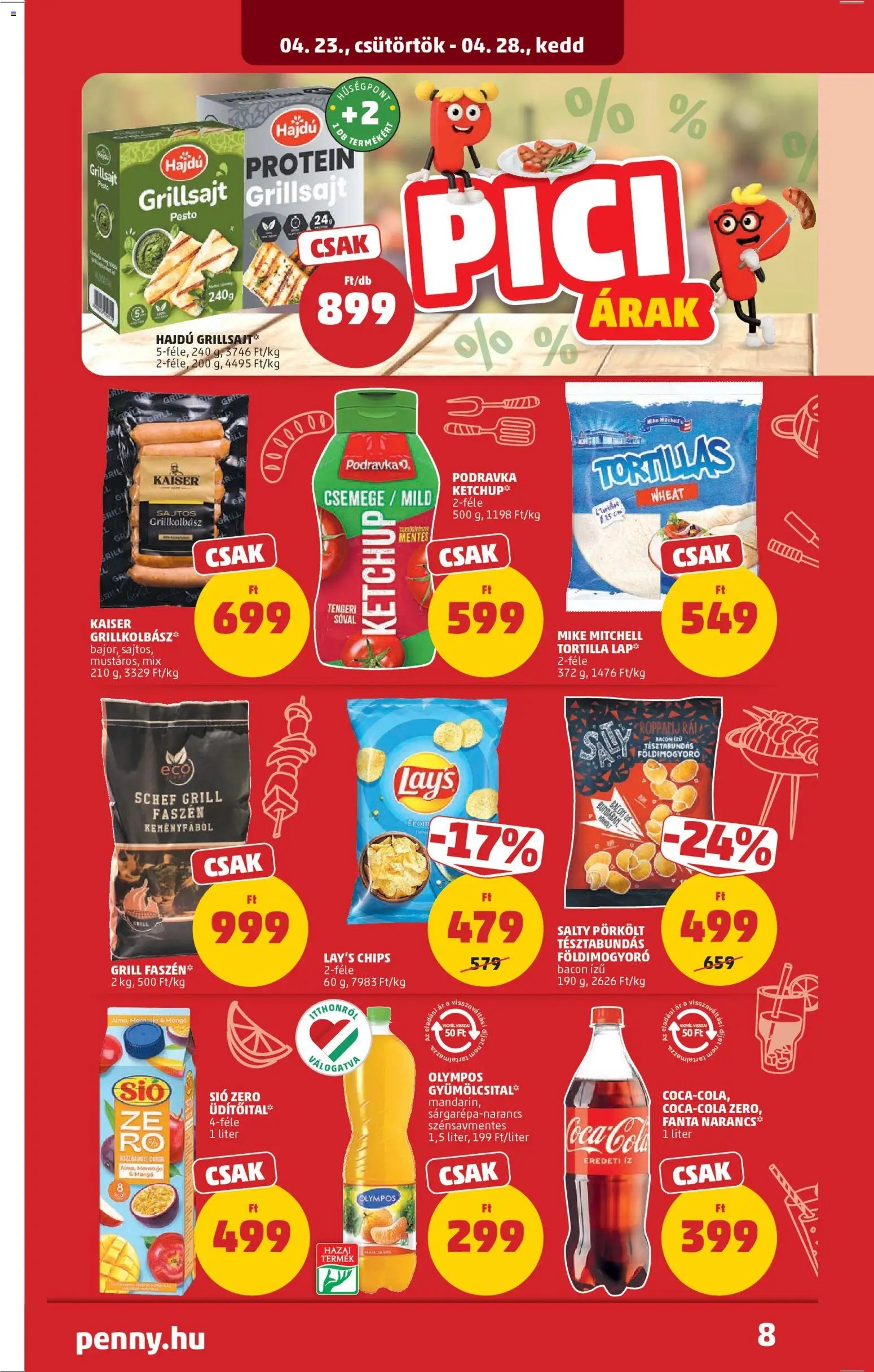 PENNY újság 2026.04.23. PENNY akciós újság (2026-04-23 - 2026-04-28)