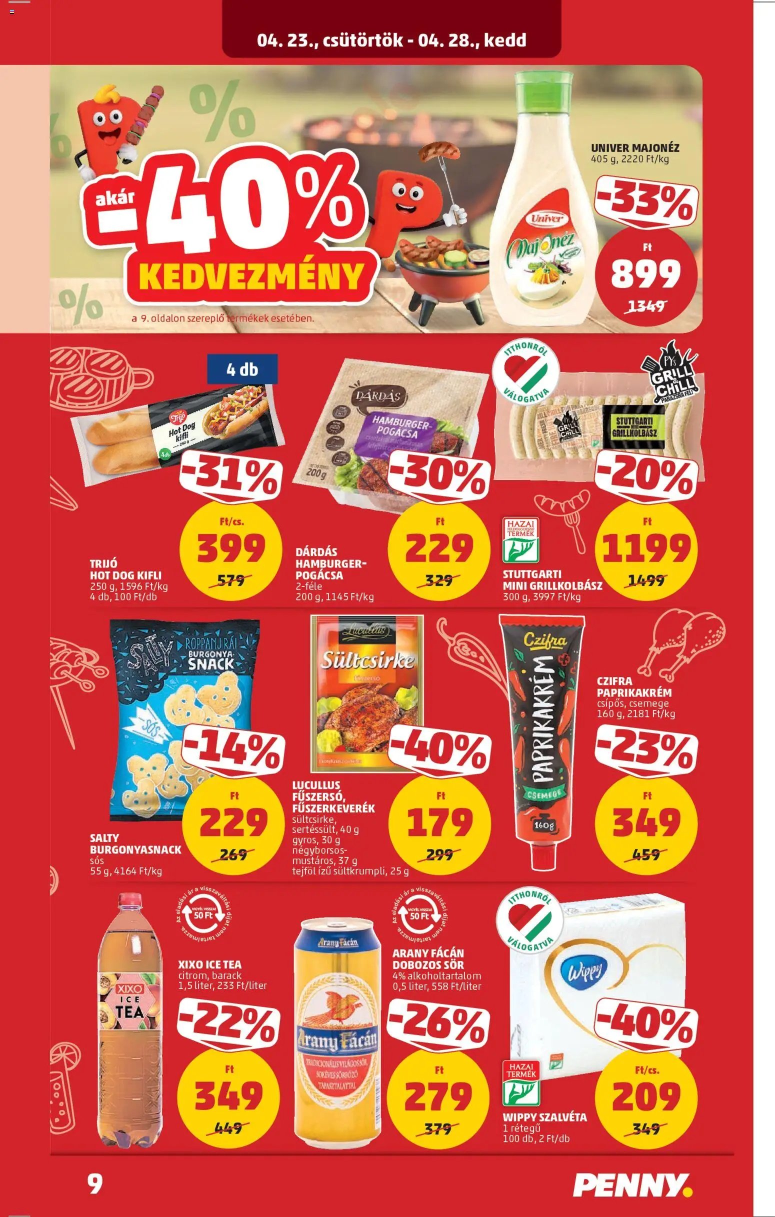 PENNY újság 2026.04.23. PENNY akciós újság (2026-04-23 - 2026-04-28)