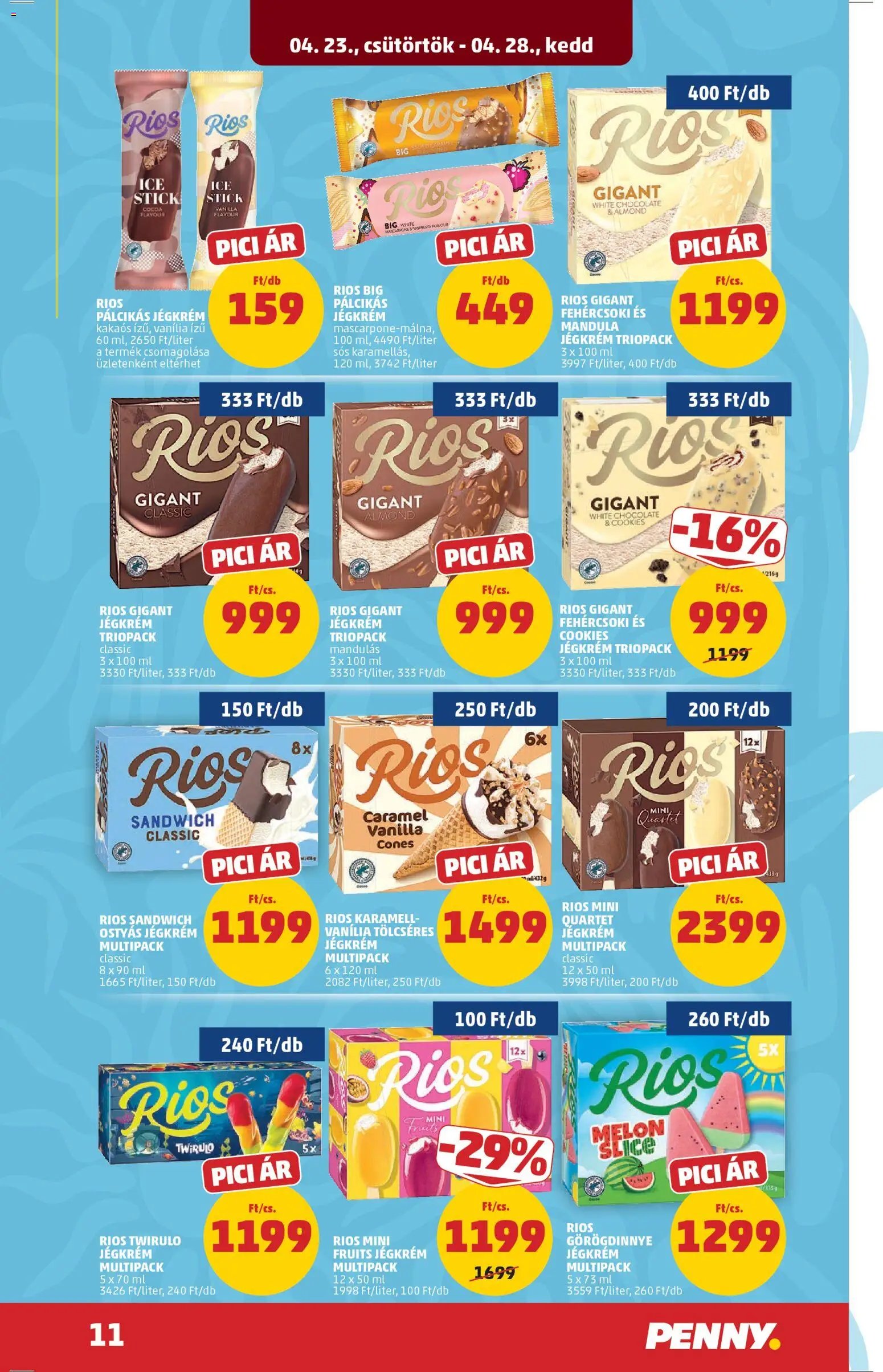 PENNY újság 2026.04.23. PENNY akciós újság (2026-04-23 - 2026-04-28)