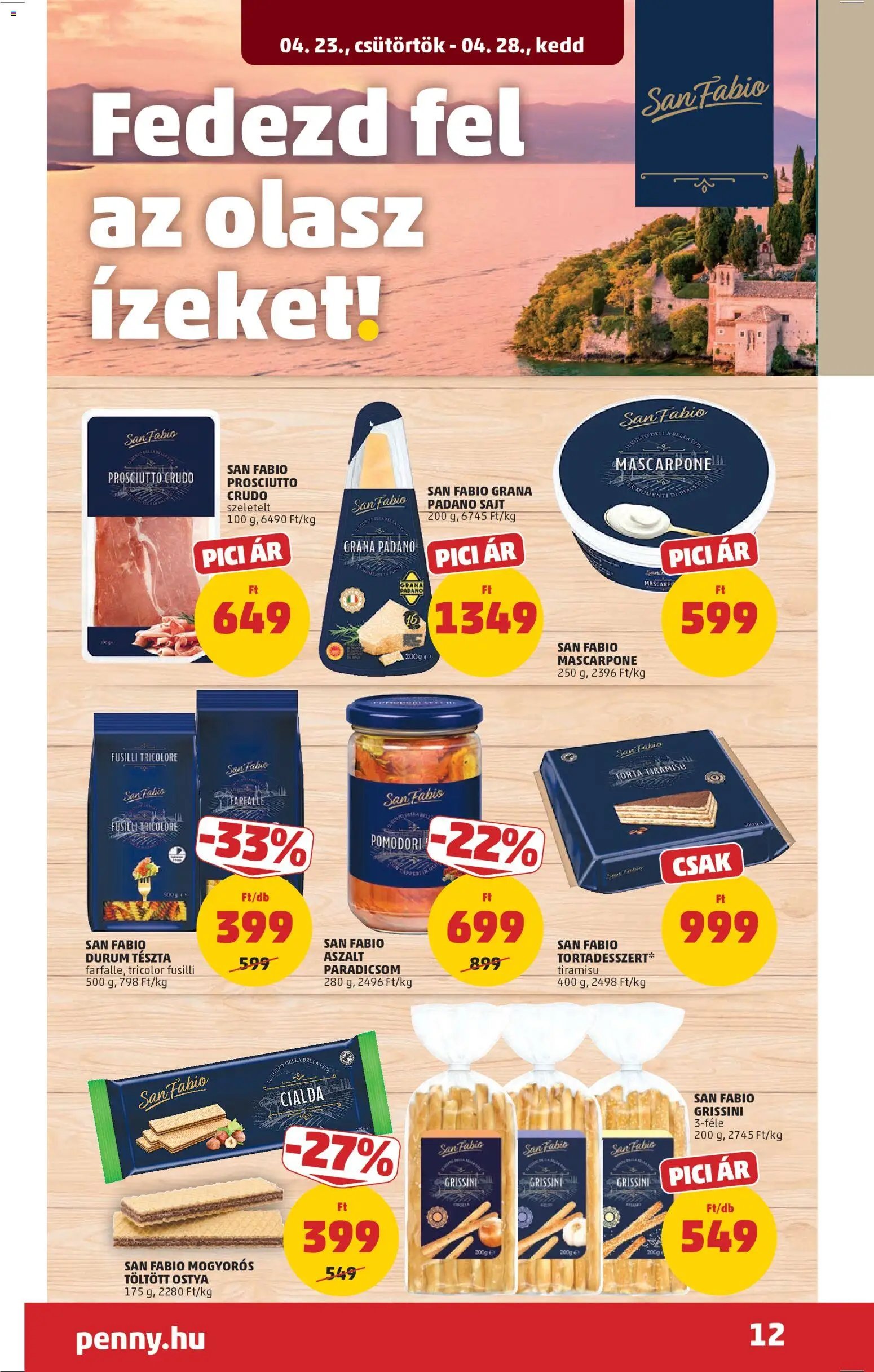 PENNY újság 2026.04.23. PENNY akciós újság (2026-04-23 - 2026-04-28)