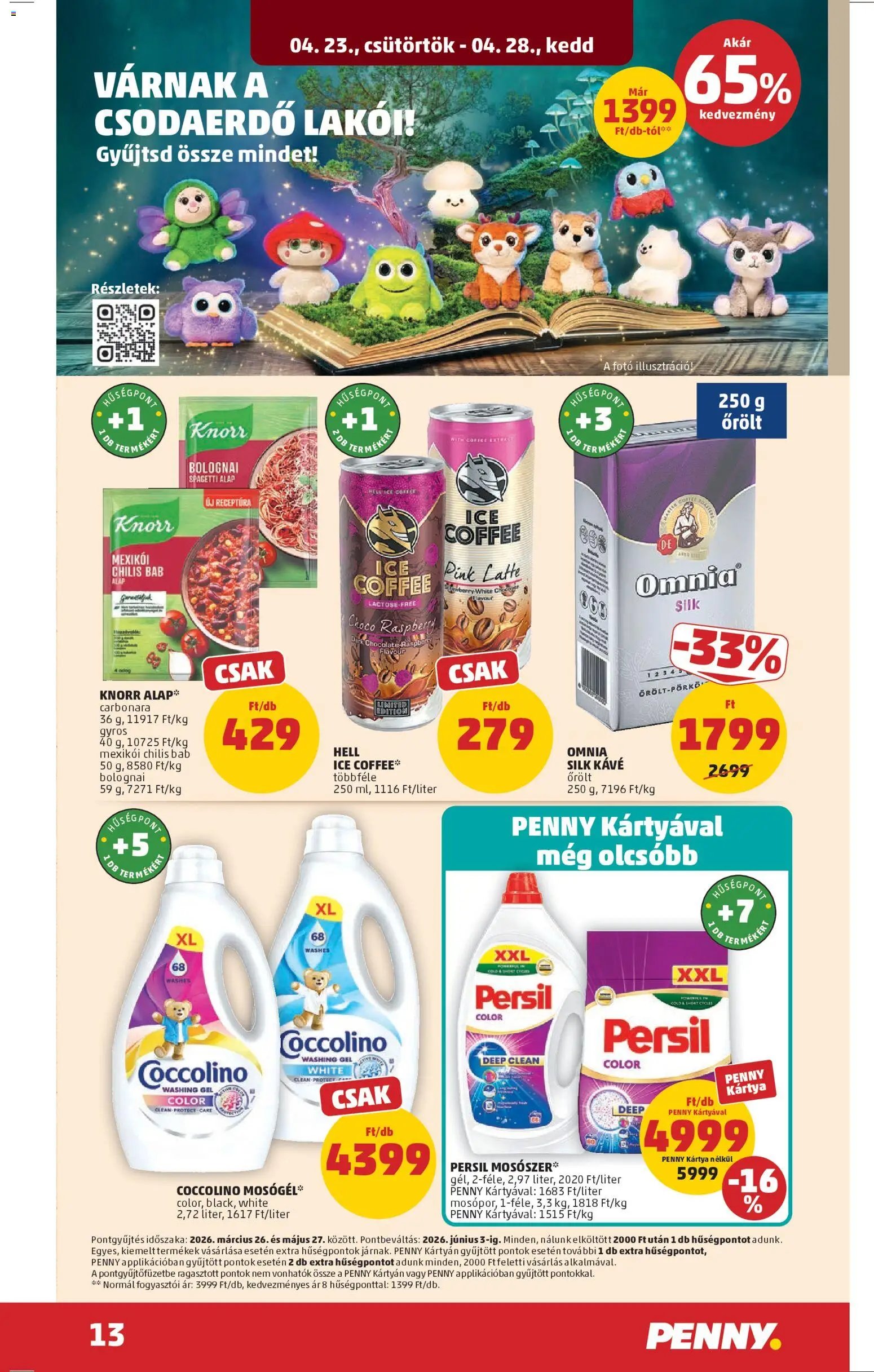 PENNY újság 2026.04.23. PENNY akciós újság (2026-04-23 - 2026-04-28)