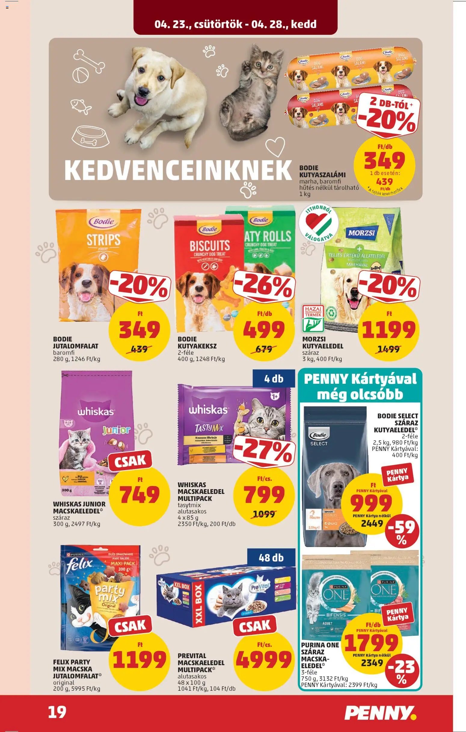 PENNY újság 2026.04.23. PENNY akciós újság (2026-04-23 - 2026-04-28)