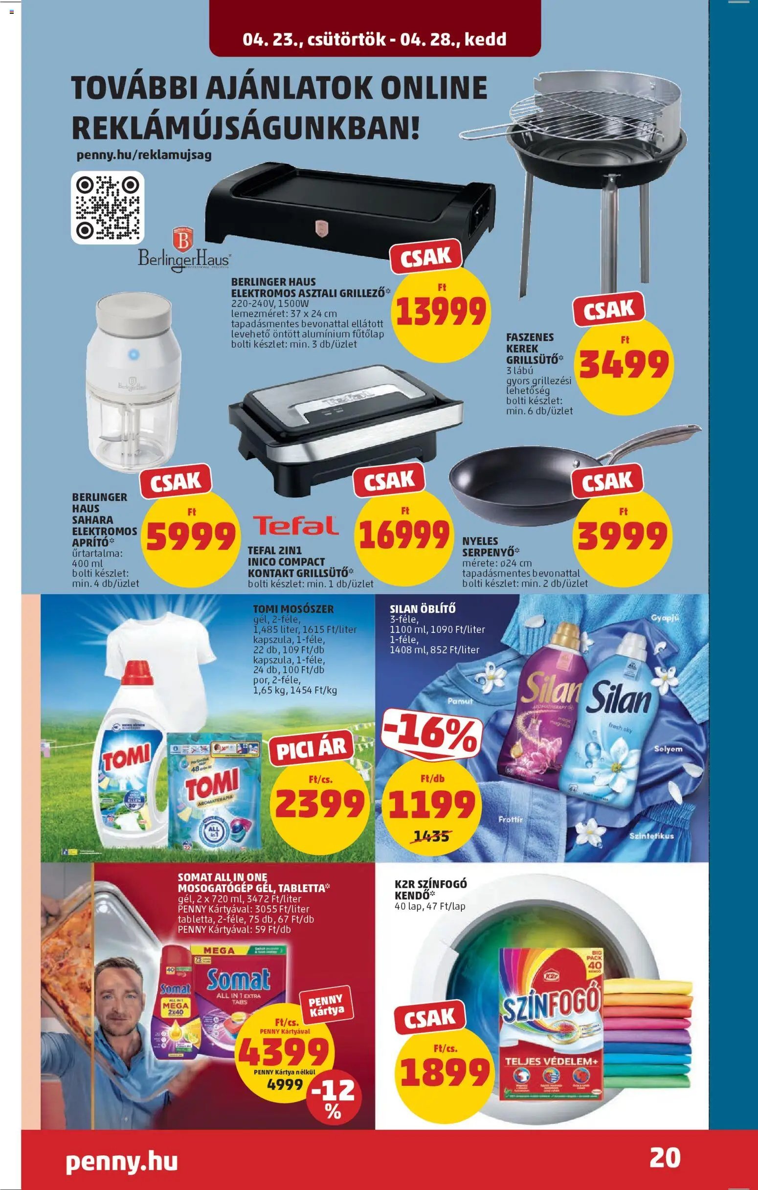PENNY újság 2026.04.23. PENNY akciós újság (2026-04-23 - 2026-04-28)