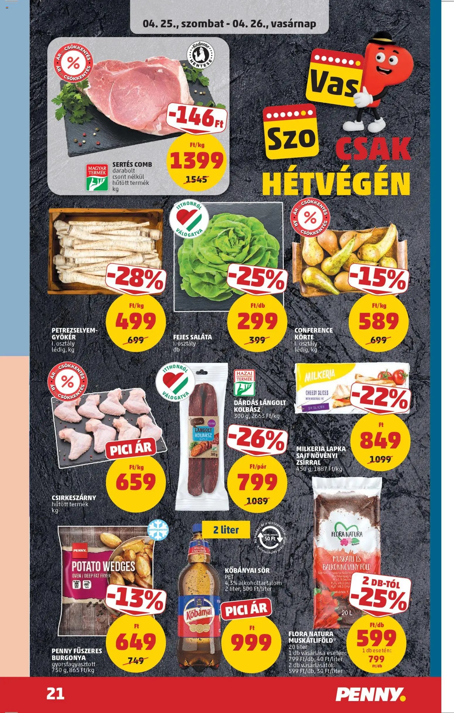 PENNY újság 2026.04.23. PENNY akciós újság (2026-04-23 - 2026-04-28)
