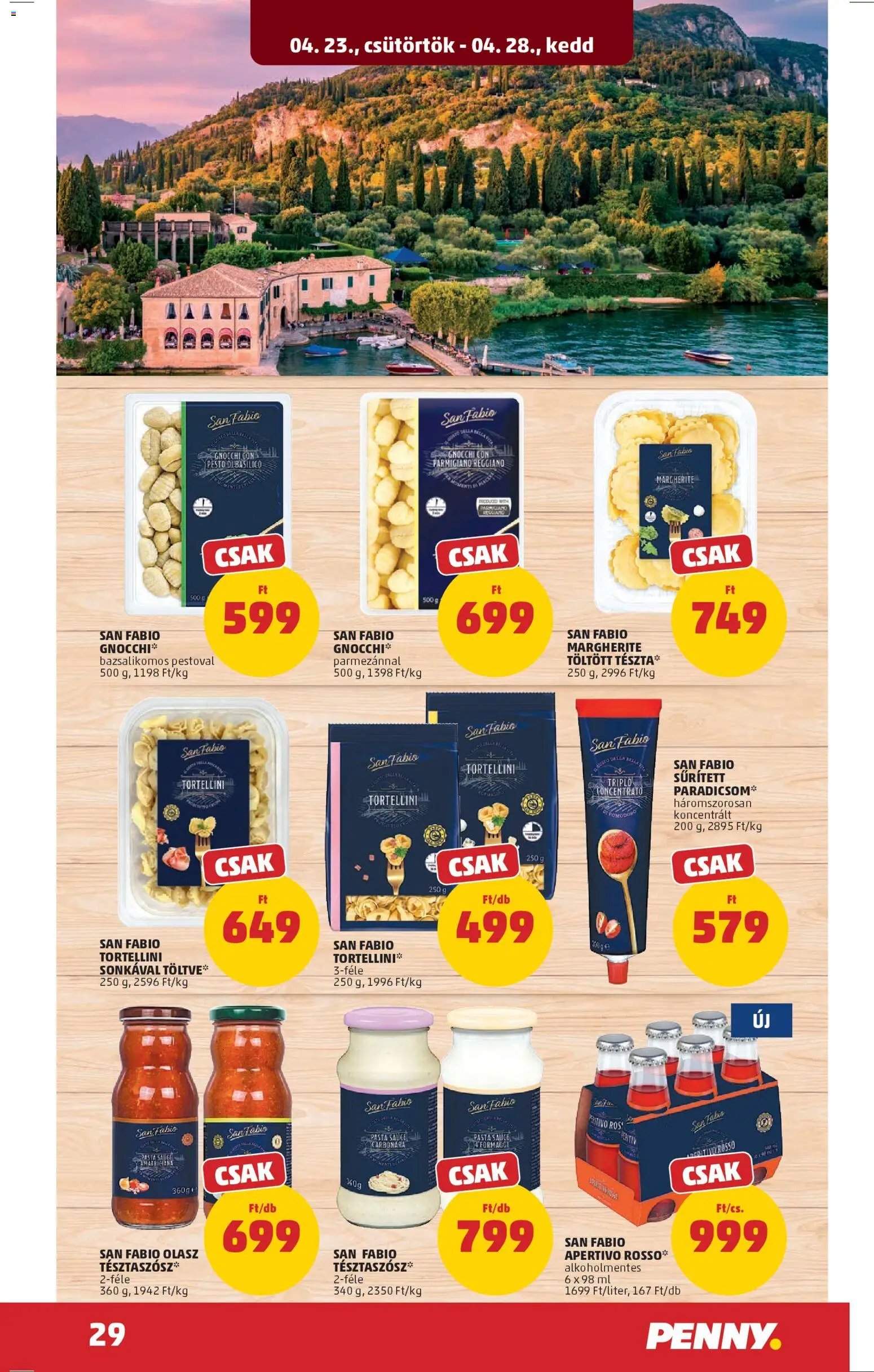 PENNY újság 2026.04.23. PENNY akciós újság (2026-04-23 - 2026-04-28)