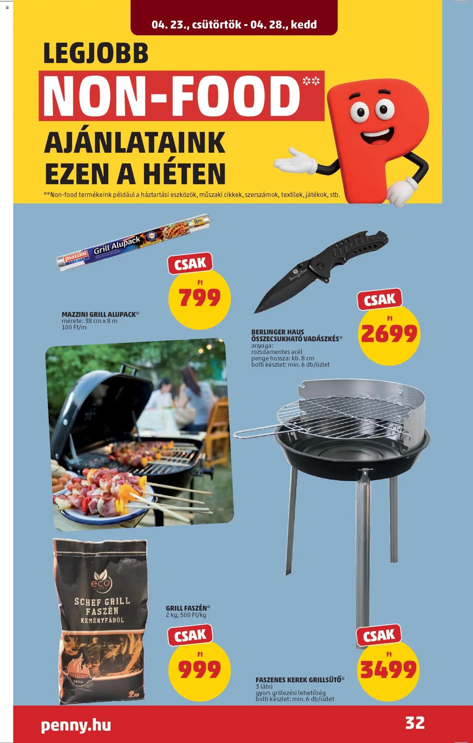 PENNY újság 2026.04.23. PENNY akciós újság (2026-04-23 - 2026-04-28)