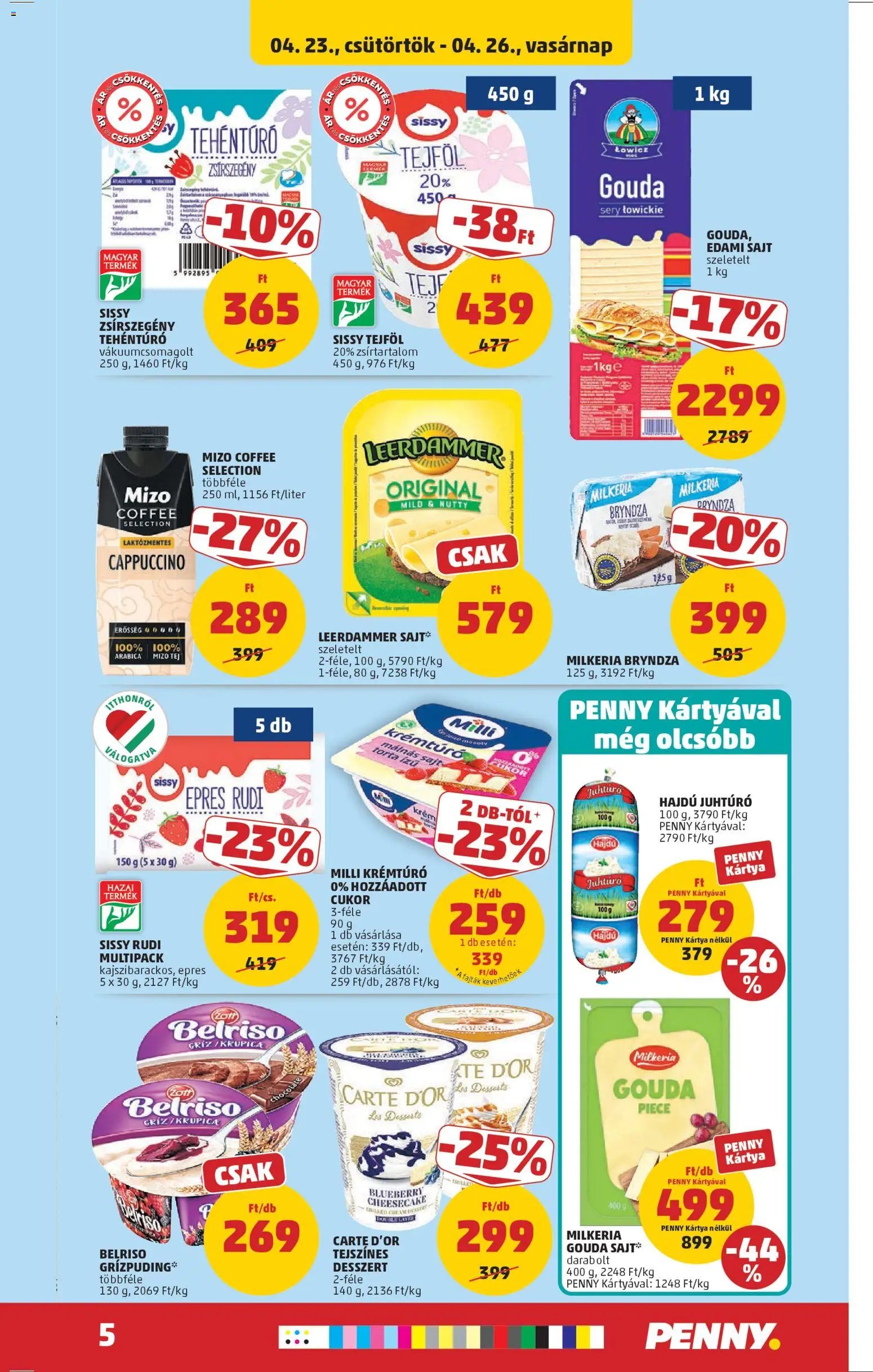 PENNY újság 2026.04.23. PENNY akciós újság (2026-04-23 - 2026-04-28)