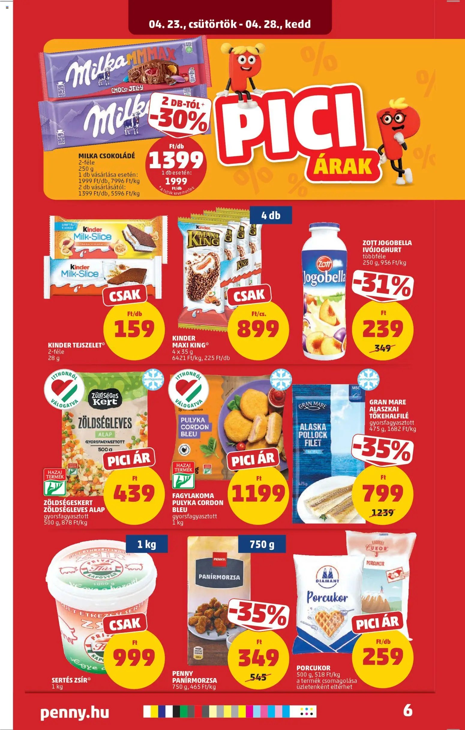 PENNY újság 2026.04.23. PENNY akciós újság (2026-04-23 - 2026-04-28)