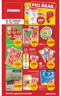 PENNY újság 2026.04.23. PENNY akciós újság (2026-04-23 - 2026-04-28)