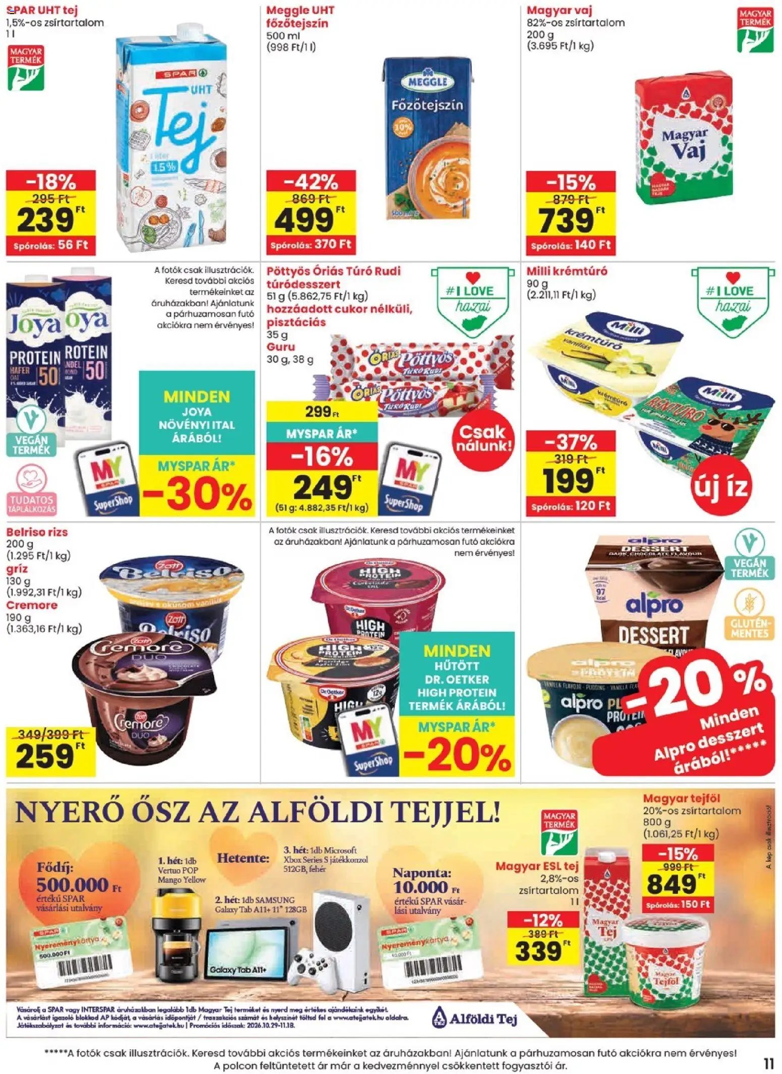 Spar akciós újság 2026.10.29. - lapozható formában szórólap ✳️