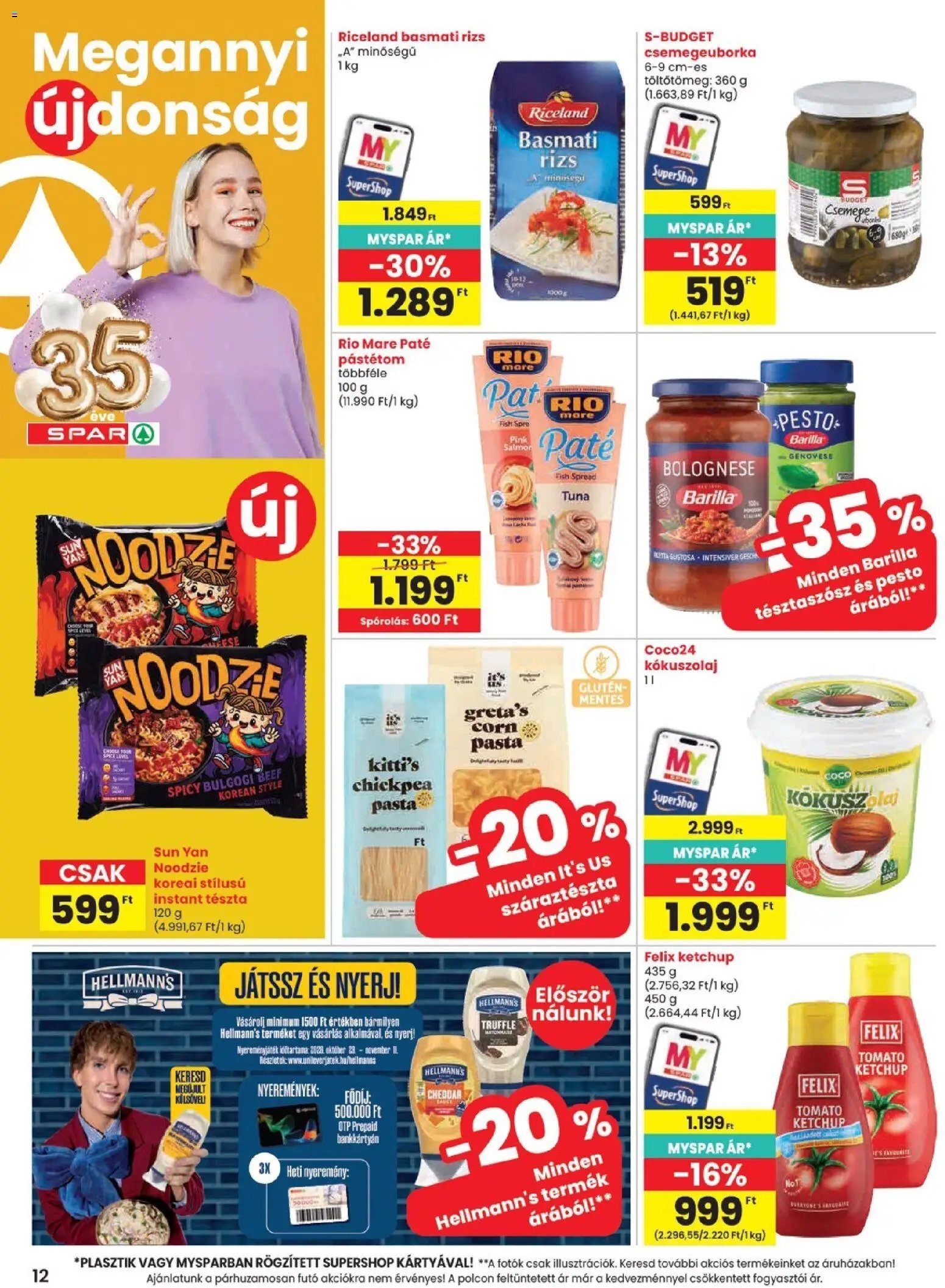 Spar akciós újság 2026.10.29. - lapozható formában szórólap ✳️