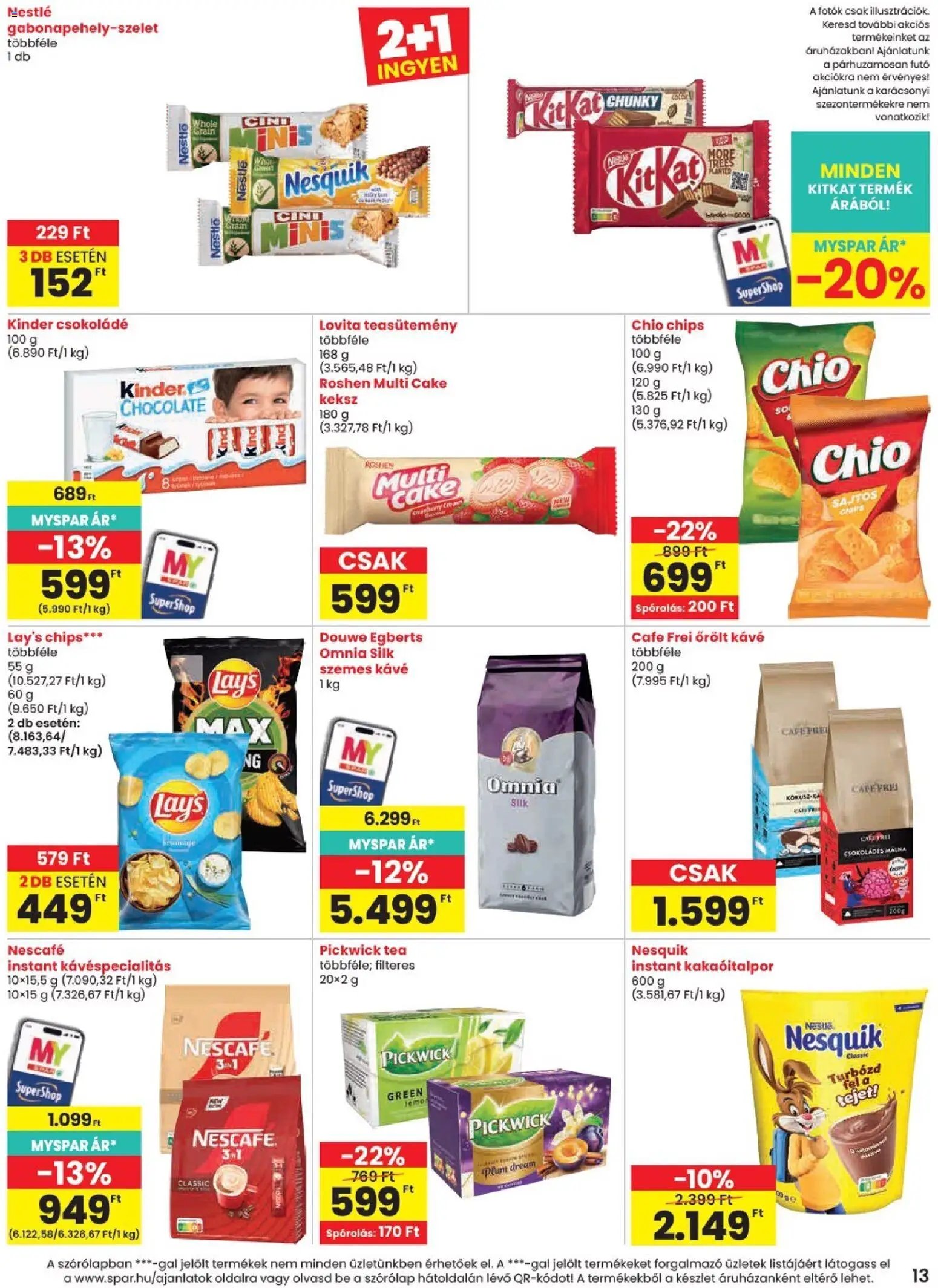 Spar akciós újság 2026.10.29. - lapozható formában szórólap ✳️