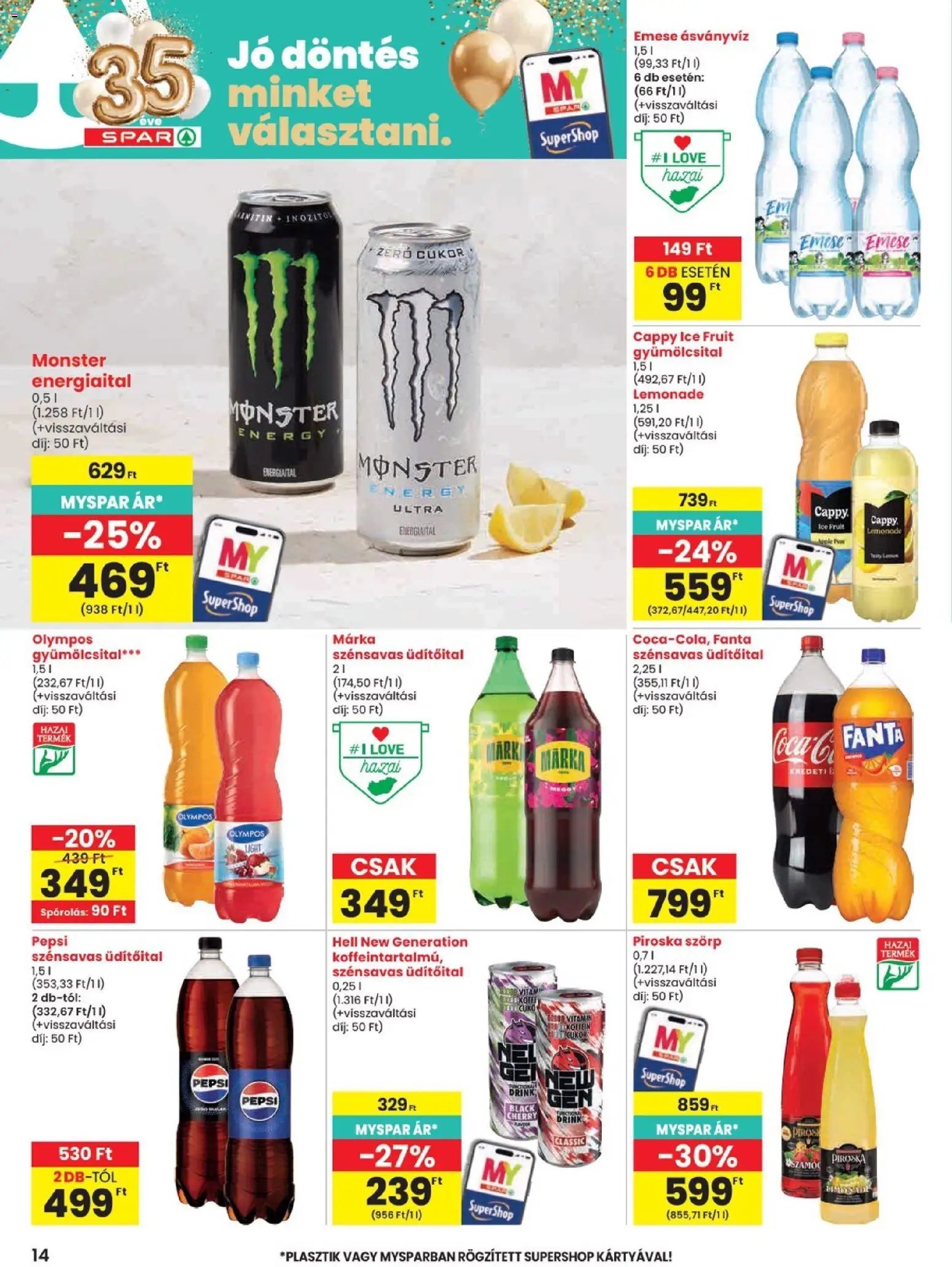 Spar akciós újság 2026.10.29. - lapozható formában szórólap ✳️