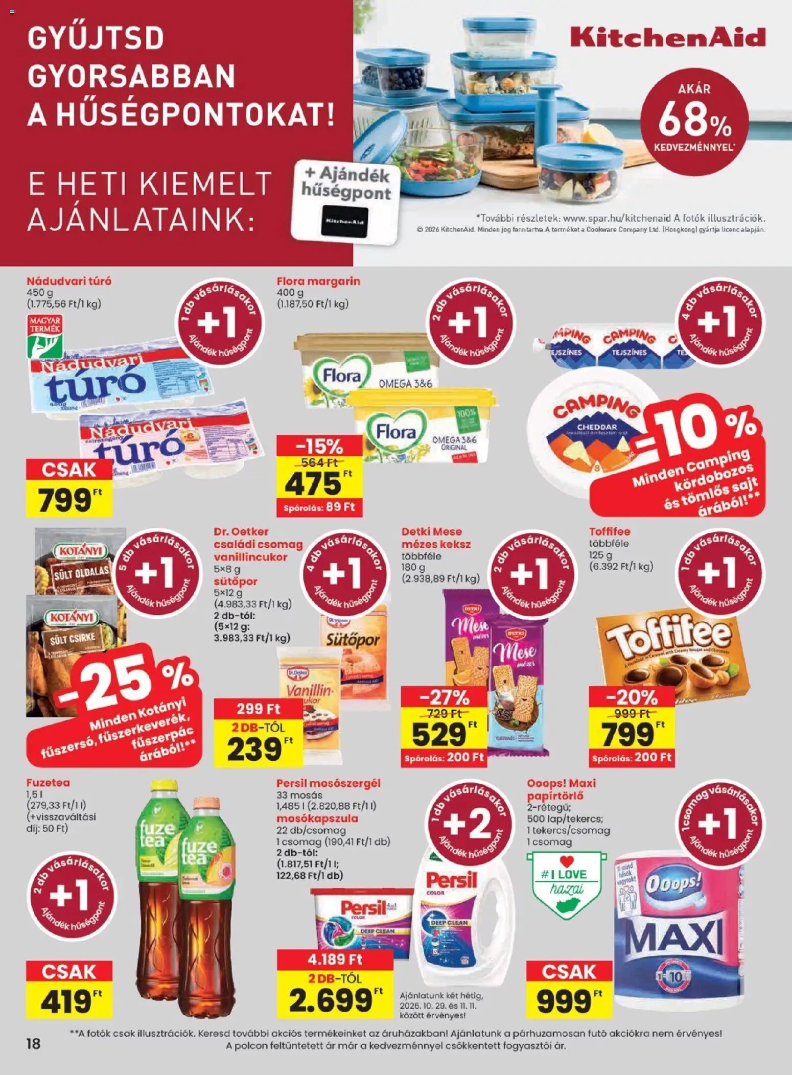 Spar akciós újság 2026.10.29. - lapozható formában szórólap ✳️