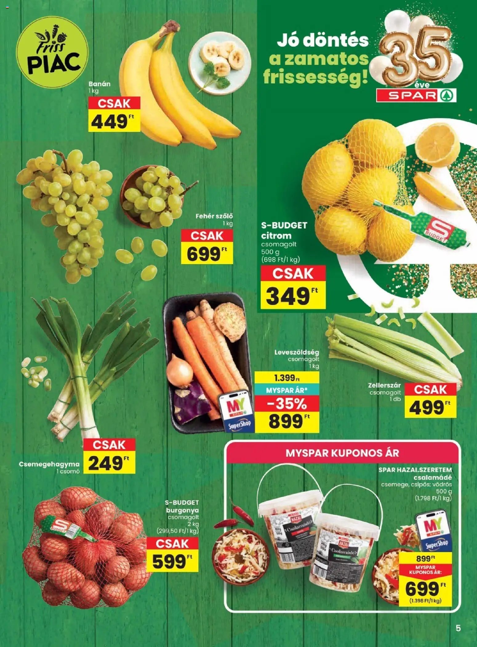 Spar akciós újság 2026.10.29. - lapozható formában szórólap ✳️