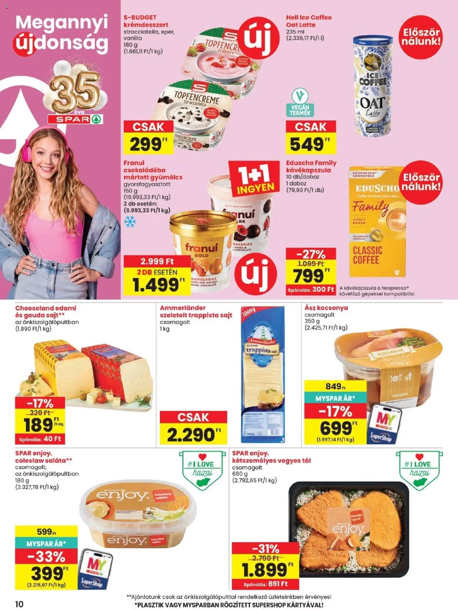 Spar akciós újság 2026.10.29. - lapozható formában szórólap ✳️