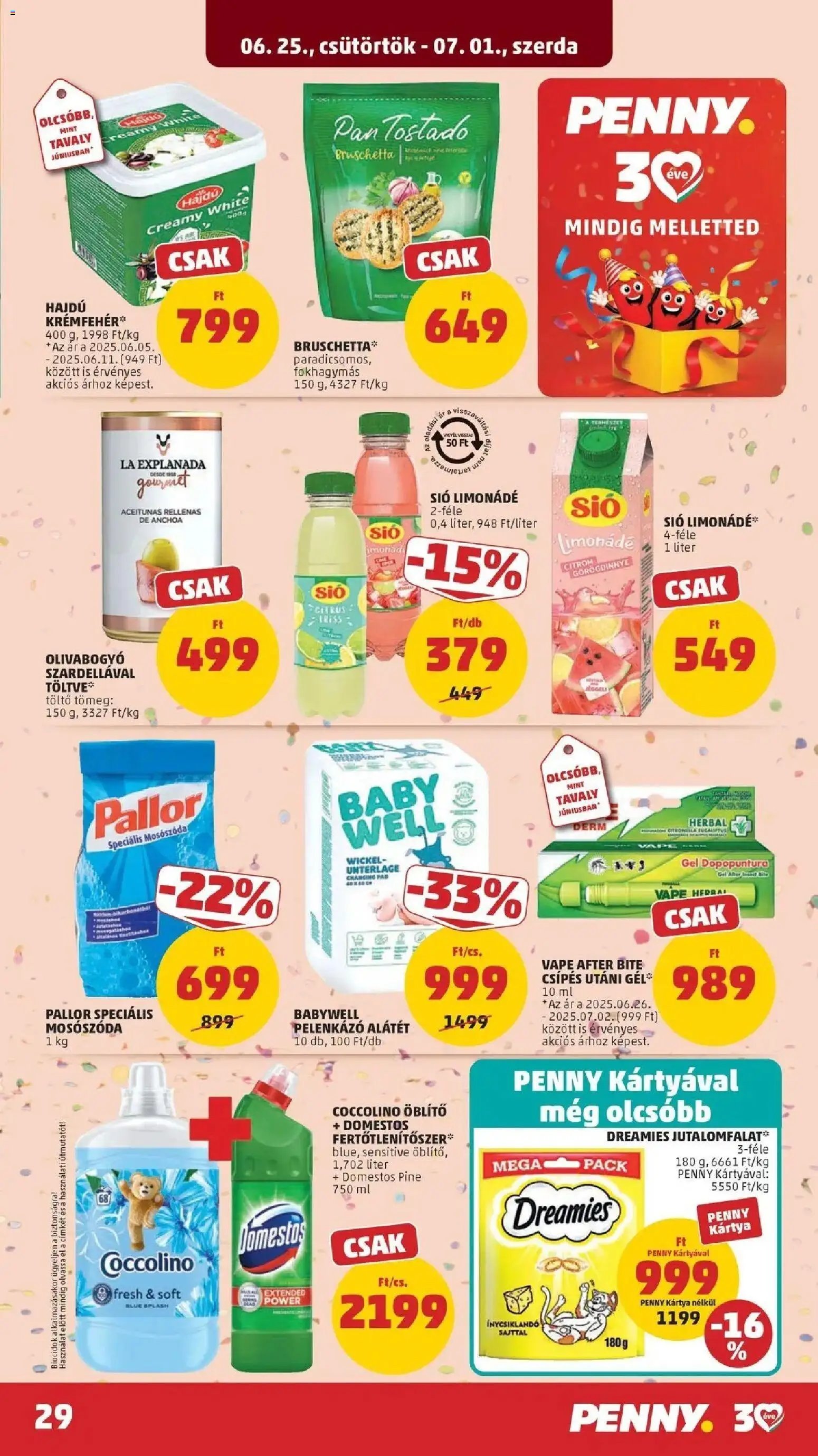 PENNY újság 2026.06.25. Penny aktuális akciós újság