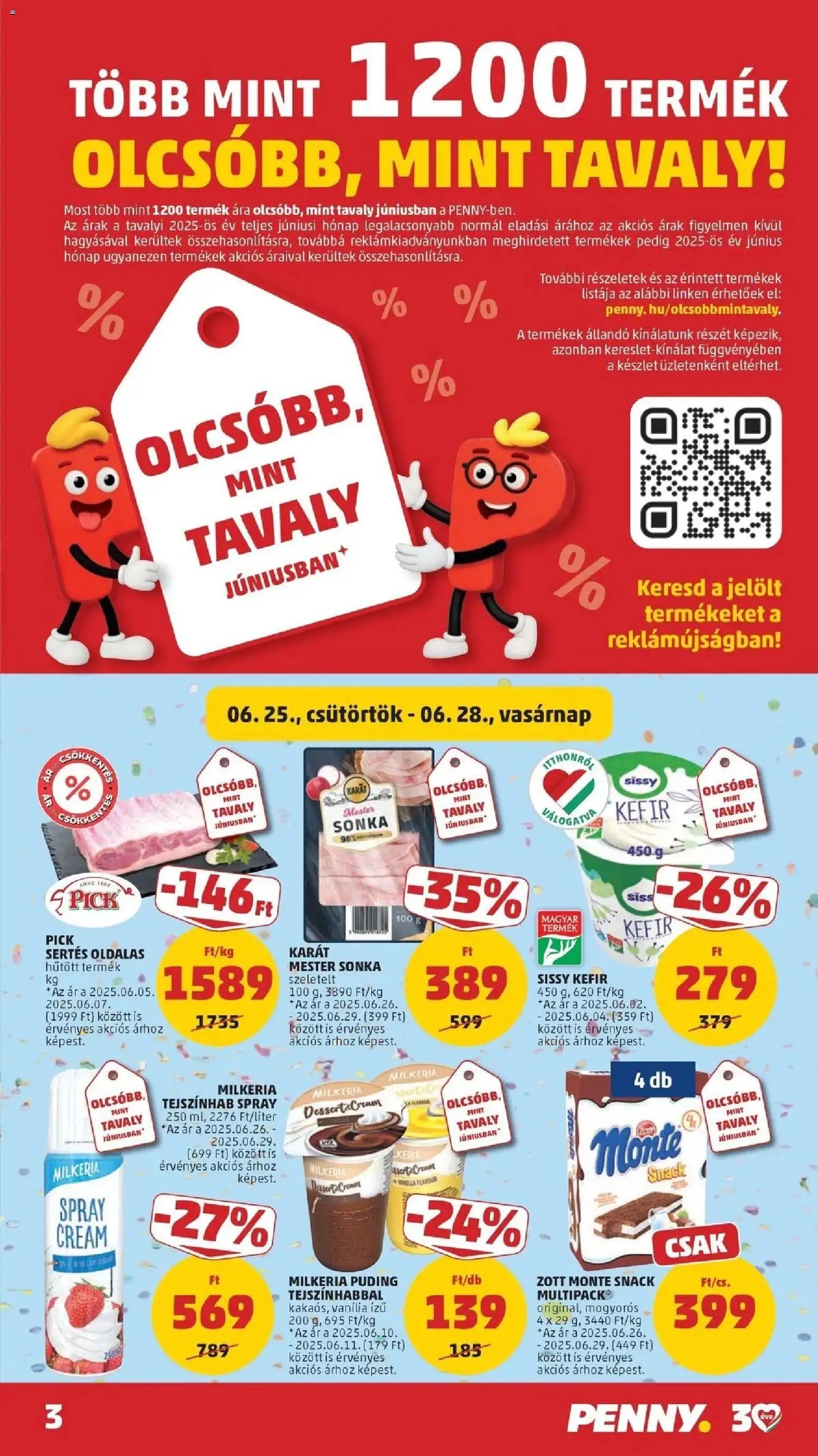 PENNY újság 2026.06.25. Penny aktuális akciós újság