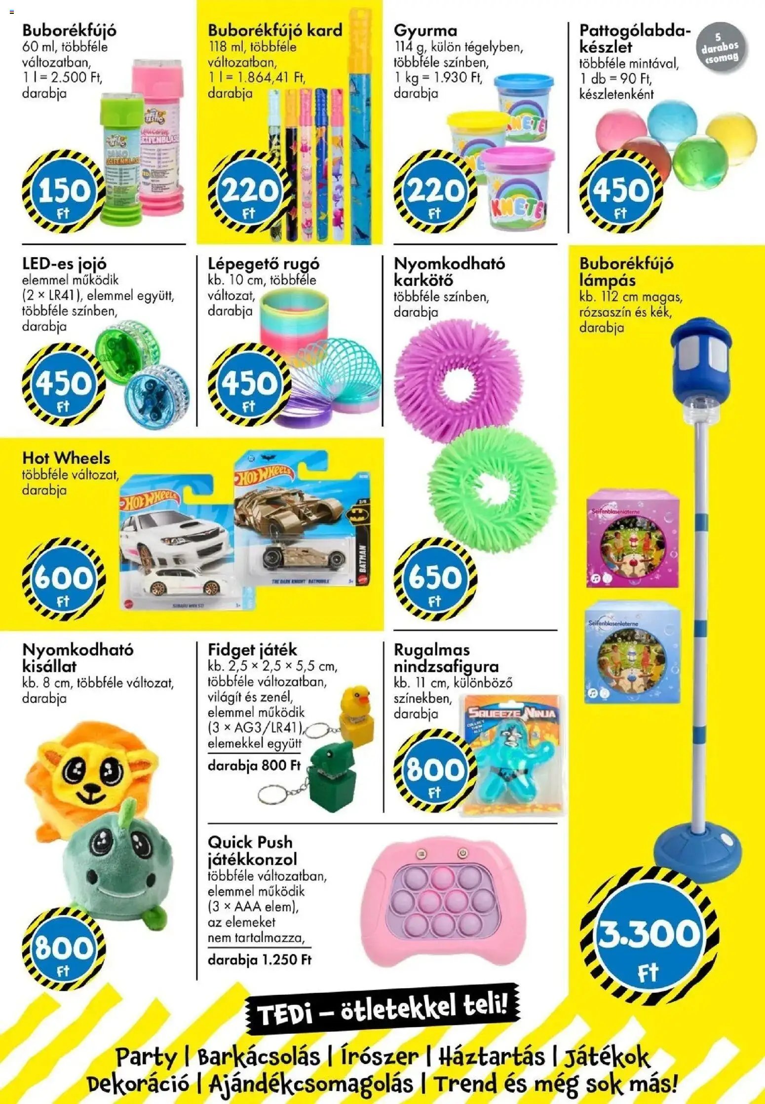 TEDi újság 2026.08.21. TEDi akciós újság Pápa