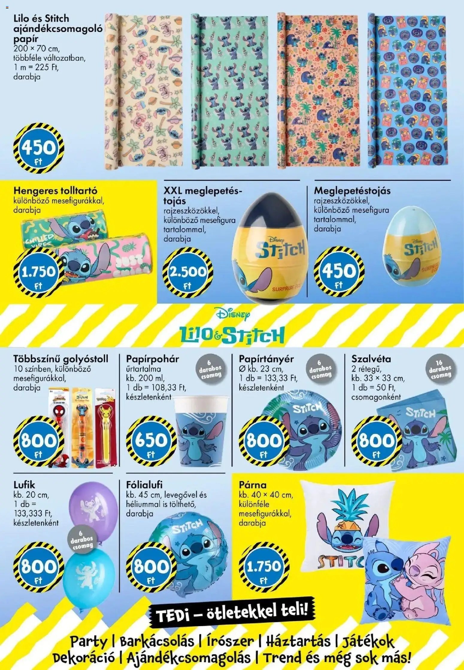 TEDi újság 2026.08.21. TEDi akciós újság Pápa