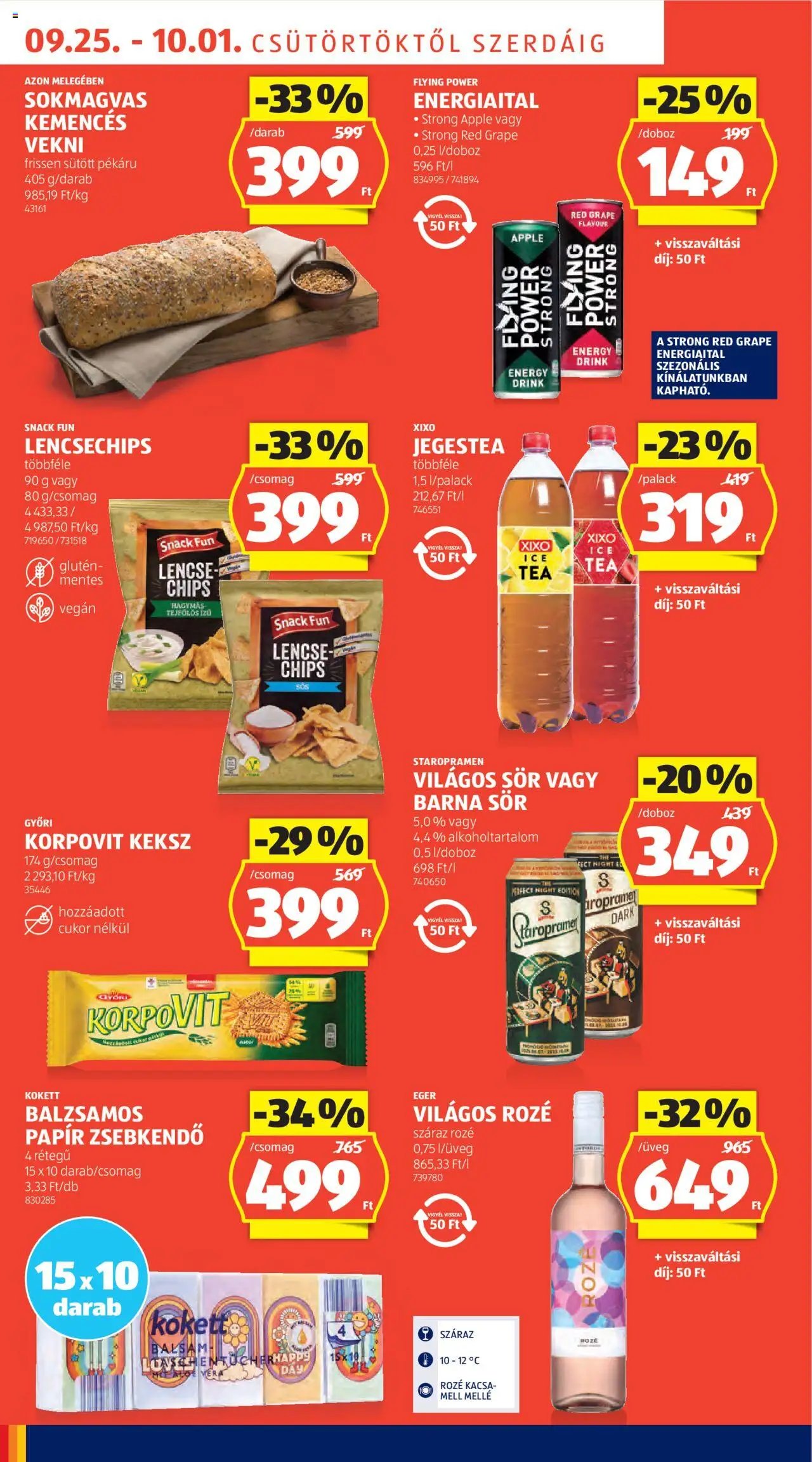 Aldi újság 2025.09.25. Akciós újság Aldi (2025-09-25 - 2025-10-01)