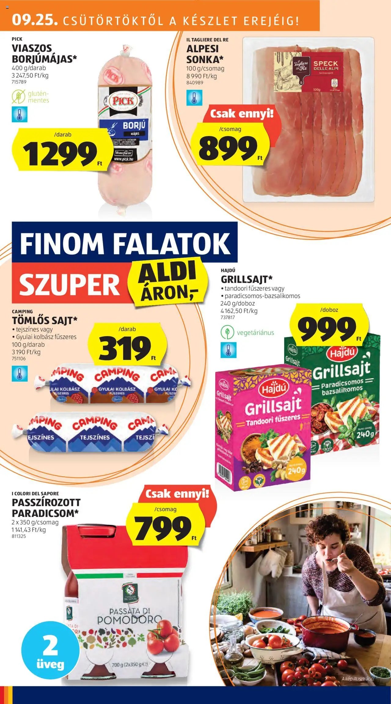 Aldi újság 2025.09.25. Akciós újság Aldi (2025-09-25 - 2025-10-01)