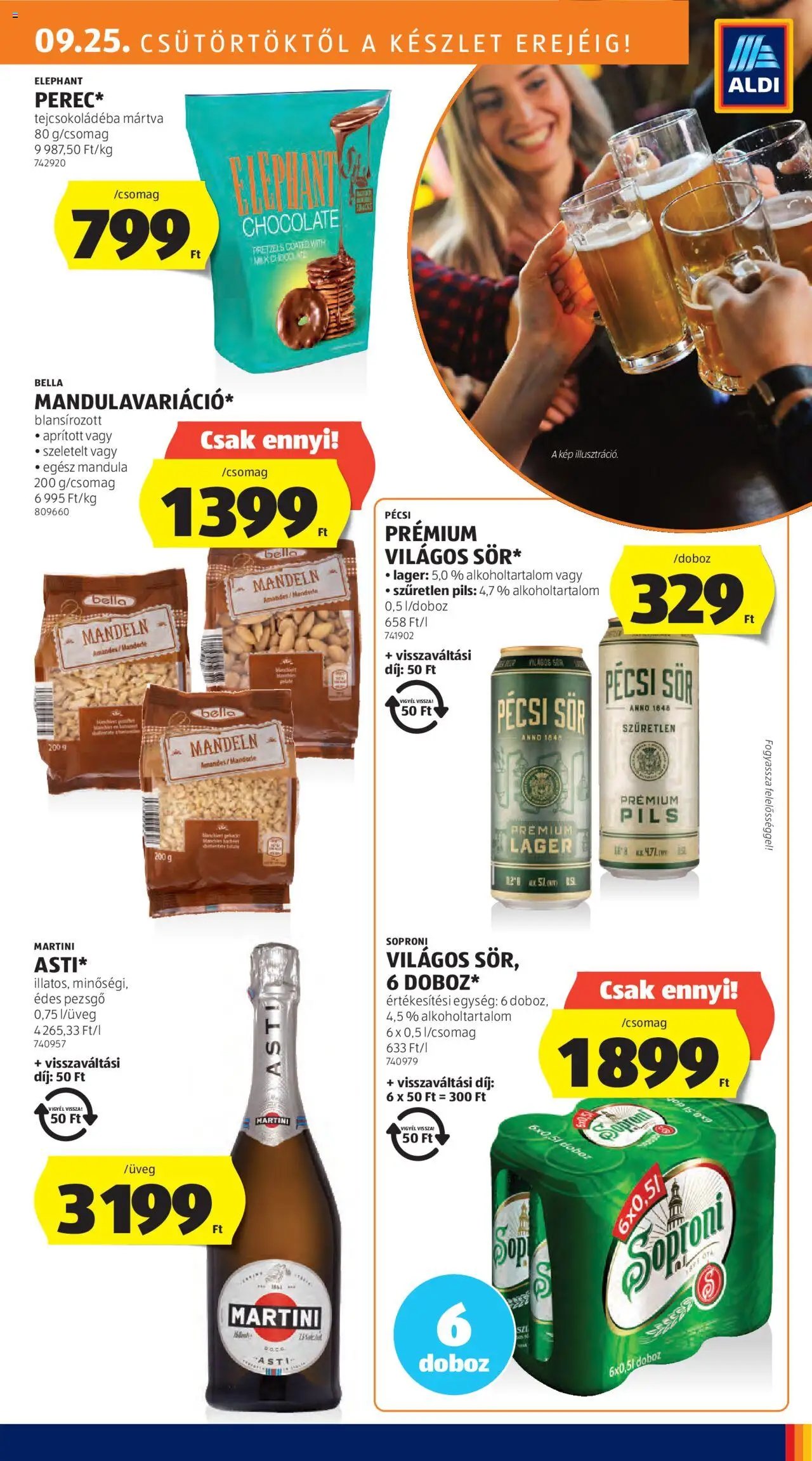 Aldi újság 2025.09.25. Akciós újság Aldi (2025-09-25 - 2025-10-01)