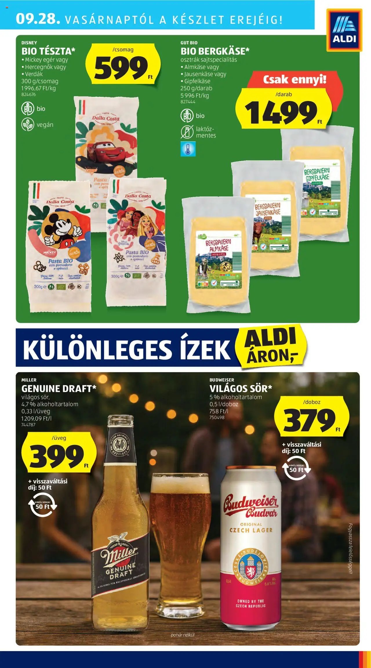 Aldi újság 2025.09.25. Akciós újság Aldi (2025-09-25 - 2025-10-01)