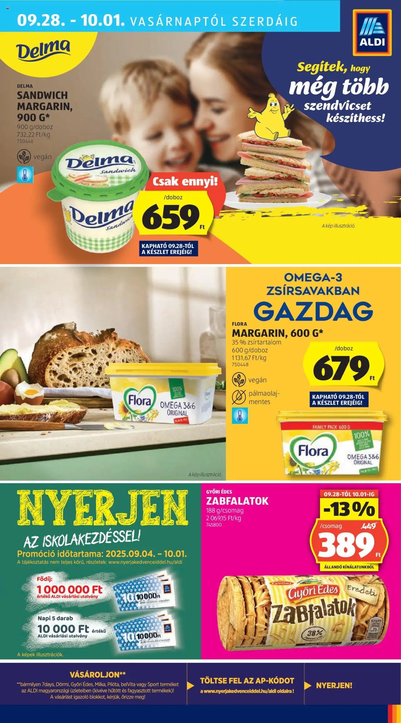 Aldi újság 2025.09.25. Akciós újság Aldi (2025-09-25 - 2025-10-01)