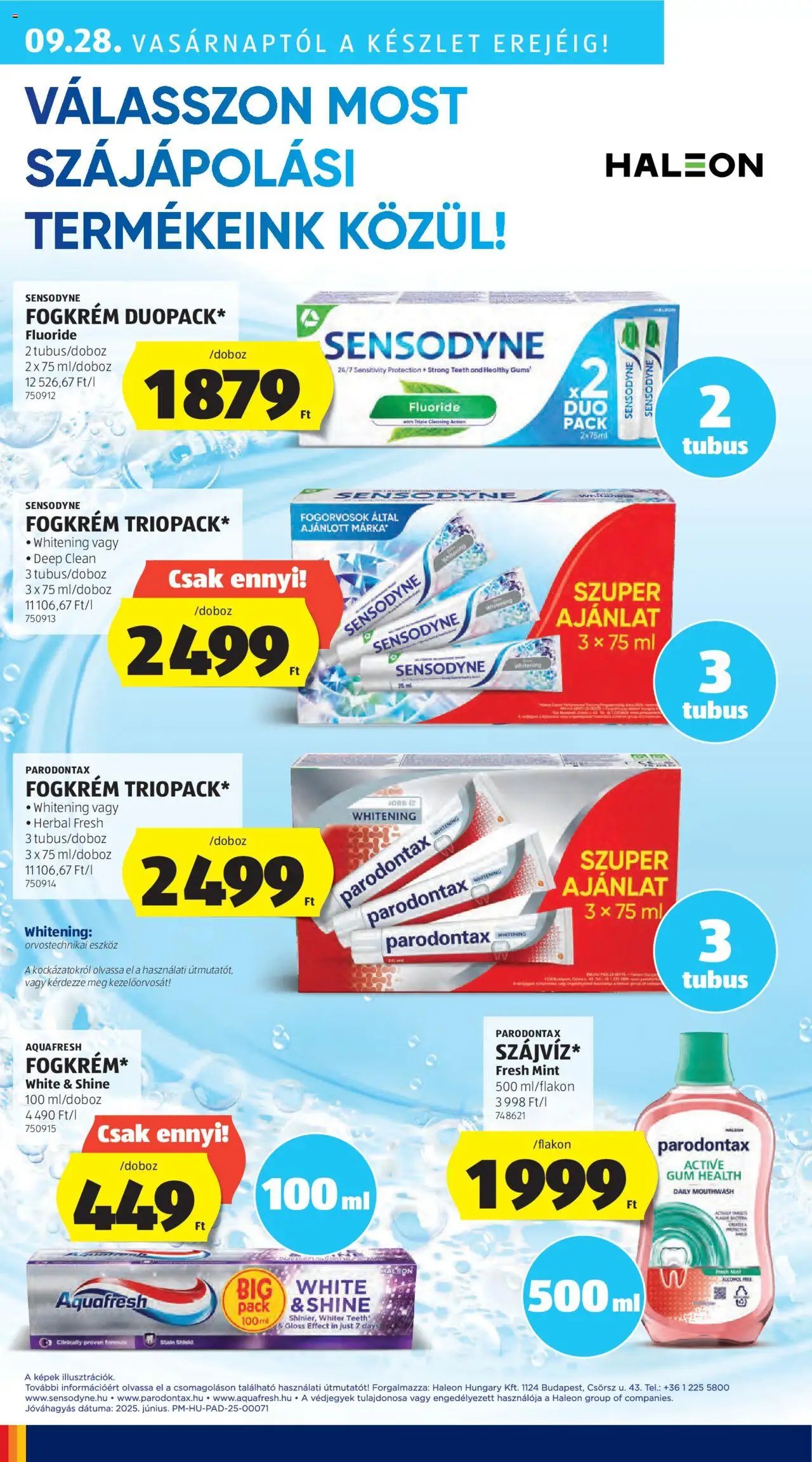 Aldi újság 2025.09.25. Akciós újság Aldi (2025-09-25 - 2025-10-01)