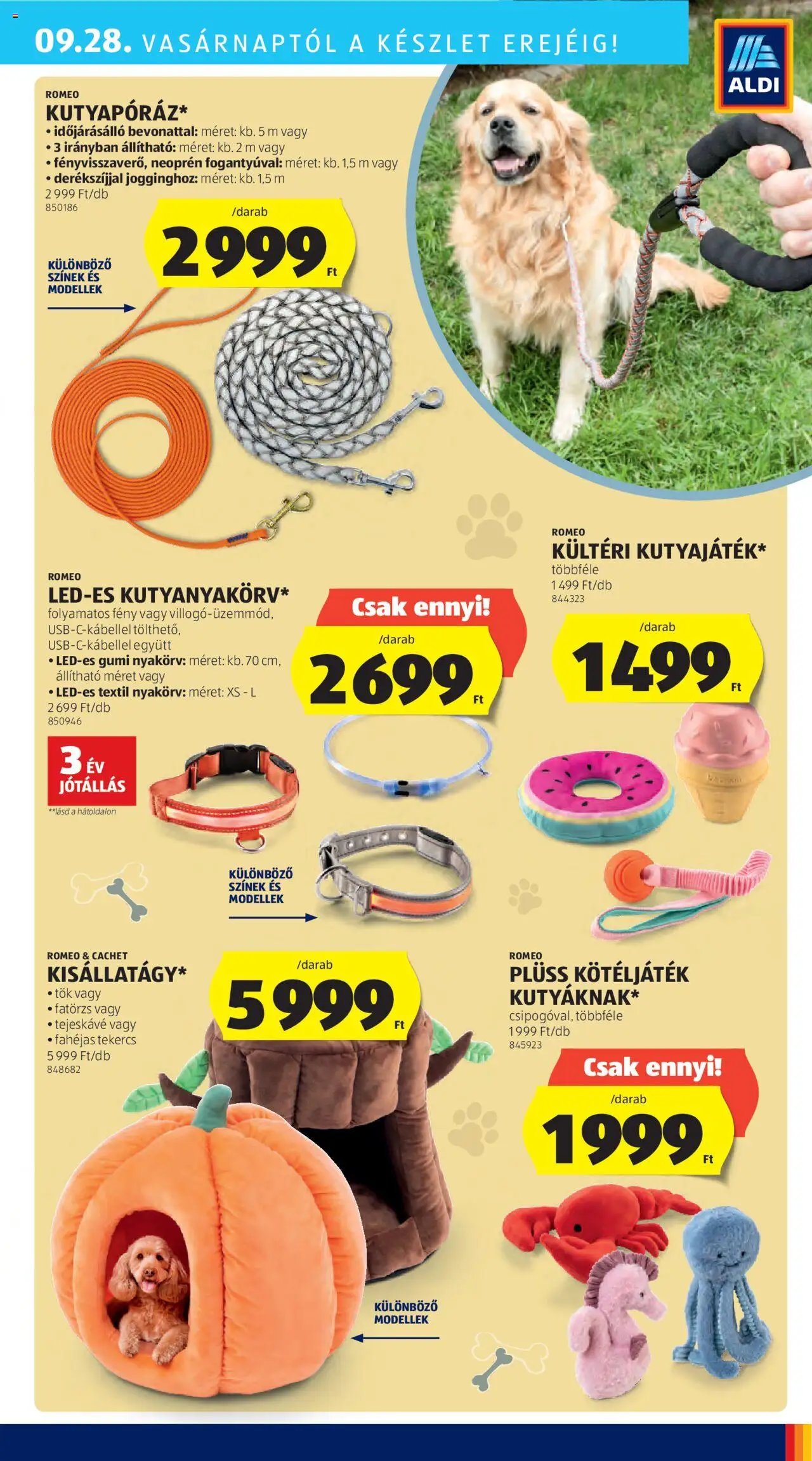 Aldi újság 2025.09.25. Akciós újság Aldi (2025-09-25 - 2025-10-01)
