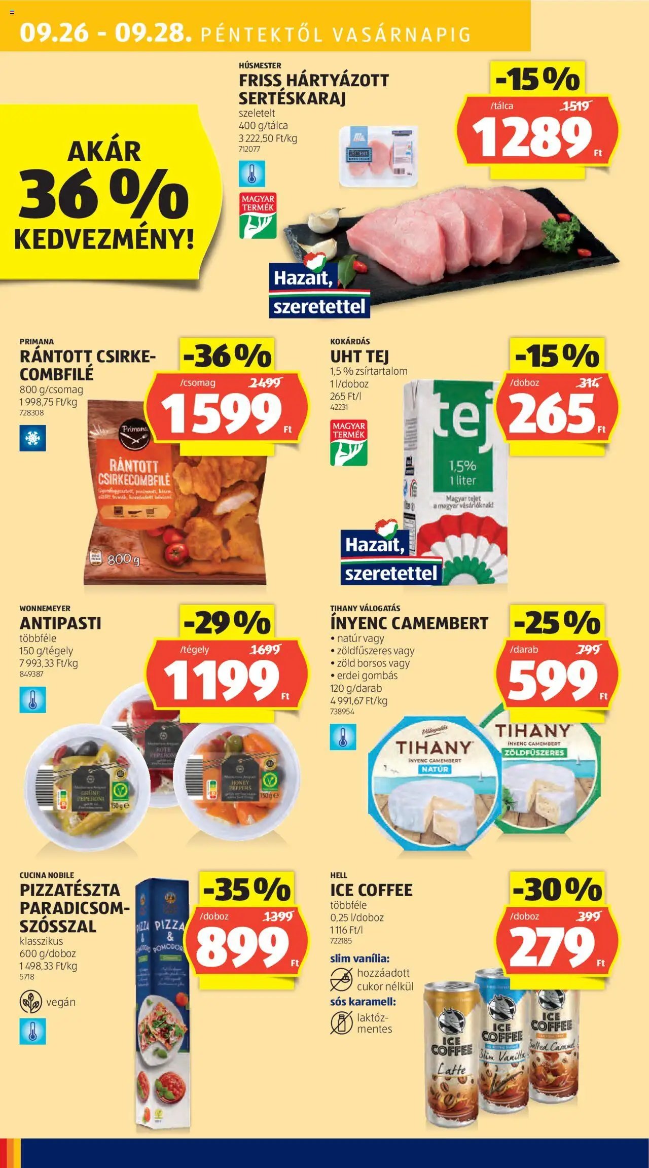 Aldi újság 2025.09.25. Akciós újság Aldi (2025-09-25 - 2025-10-01)