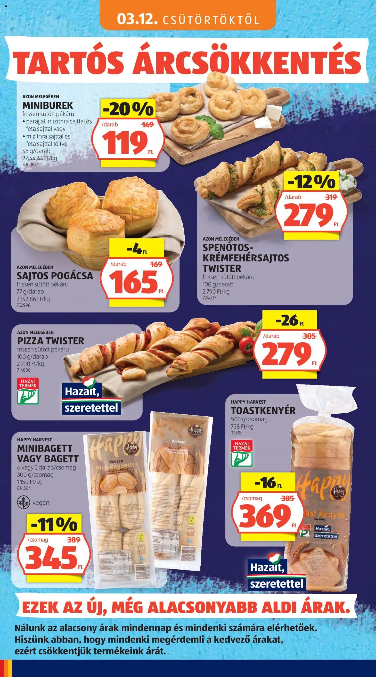 Aldi újság 2026.05.03. Aldi Tartós árcsökkentés flyer (2026-05-03)