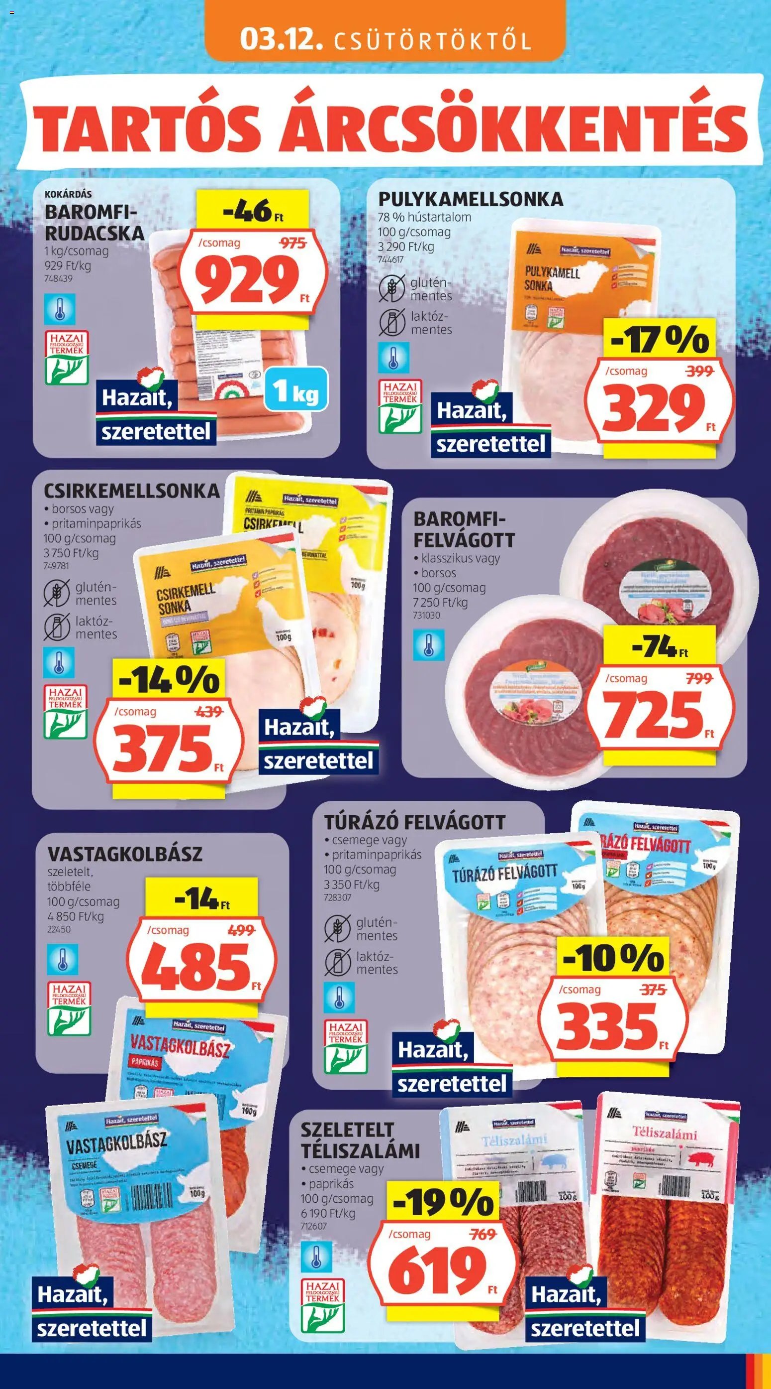 Aldi újság 2026.05.03. Aldi Tartós árcsökkentés flyer (2026-05-03)