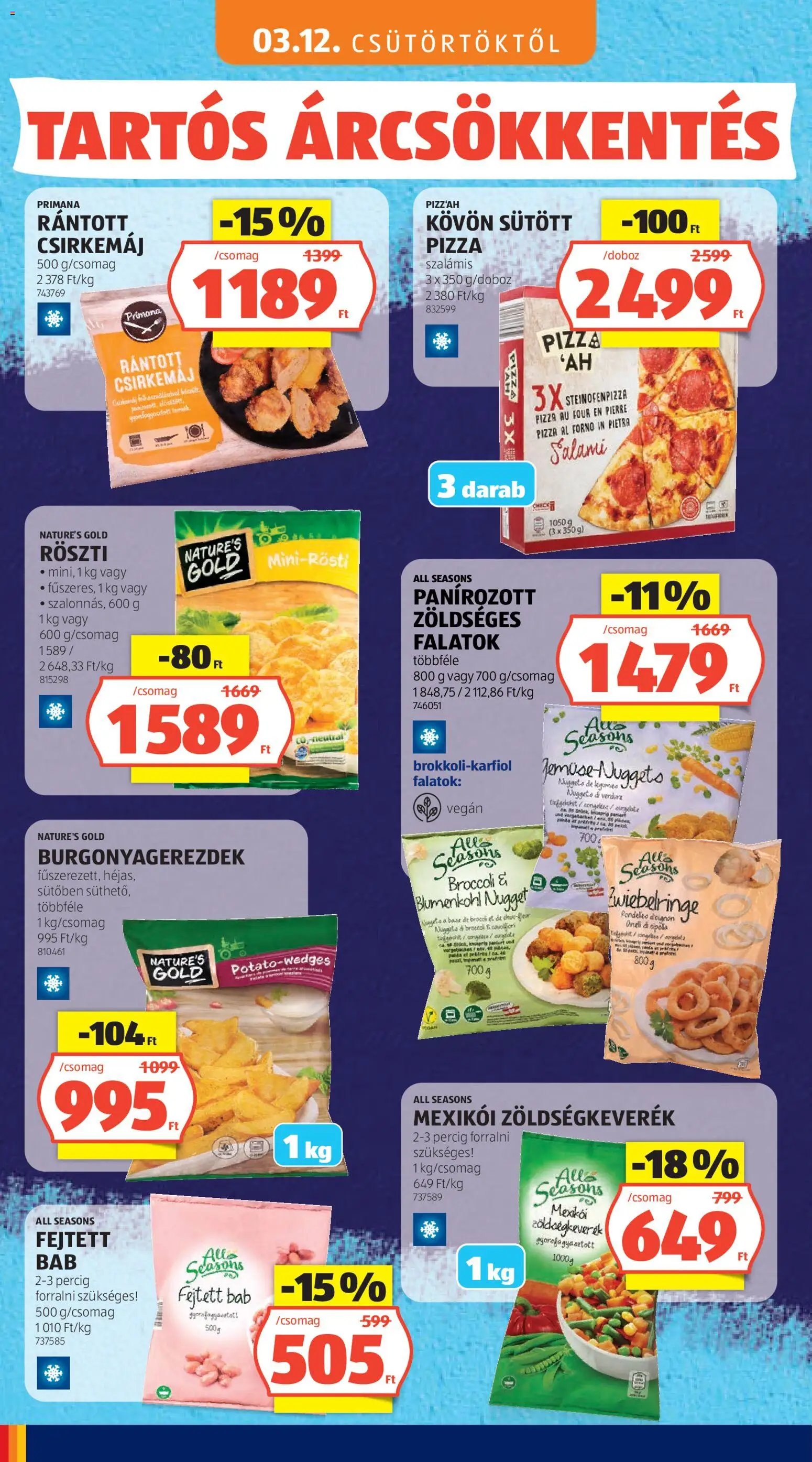 Aldi újság 2026.05.03. Aldi Tartós árcsökkentés flyer (2026-05-03)