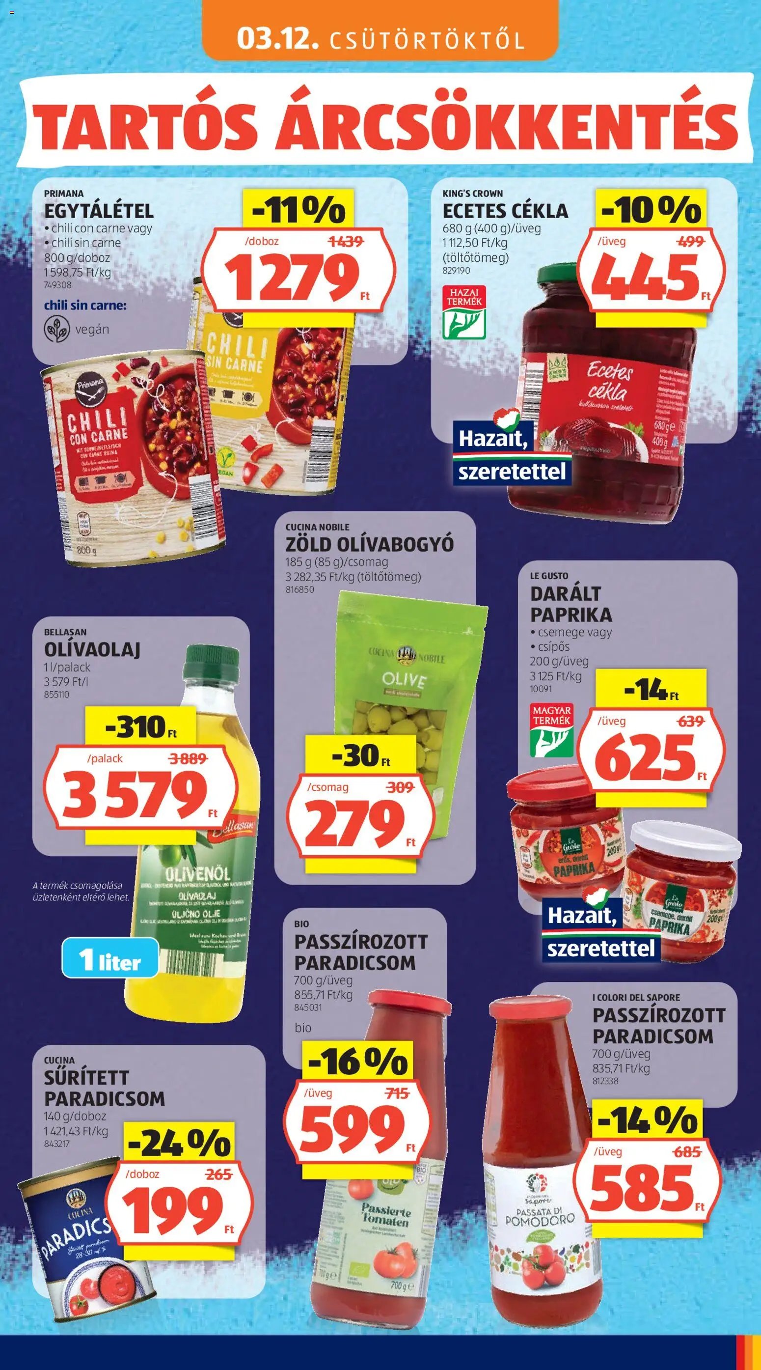 Aldi újság 2026.05.03. Aldi Tartós árcsökkentés flyer (2026-05-03)