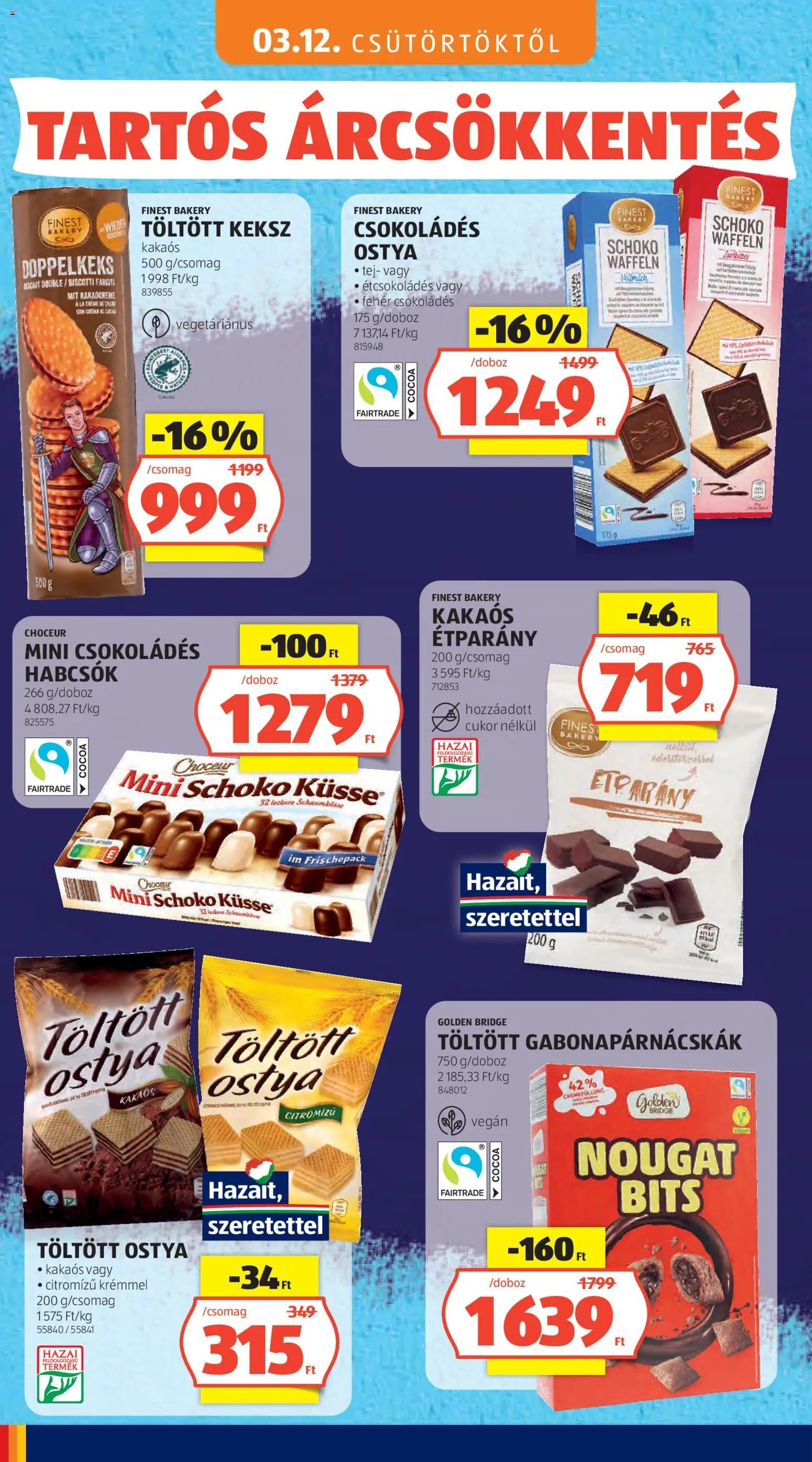 Aldi újság 2026.05.03. Aldi Tartós árcsökkentés flyer (2026-05-03)