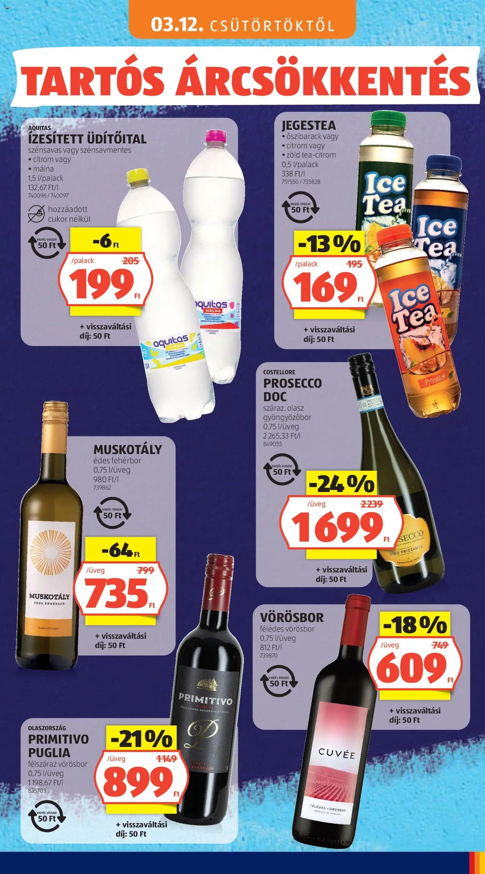Aldi újság 2026.05.03. Aldi Tartós árcsökkentés flyer (2026-05-03)