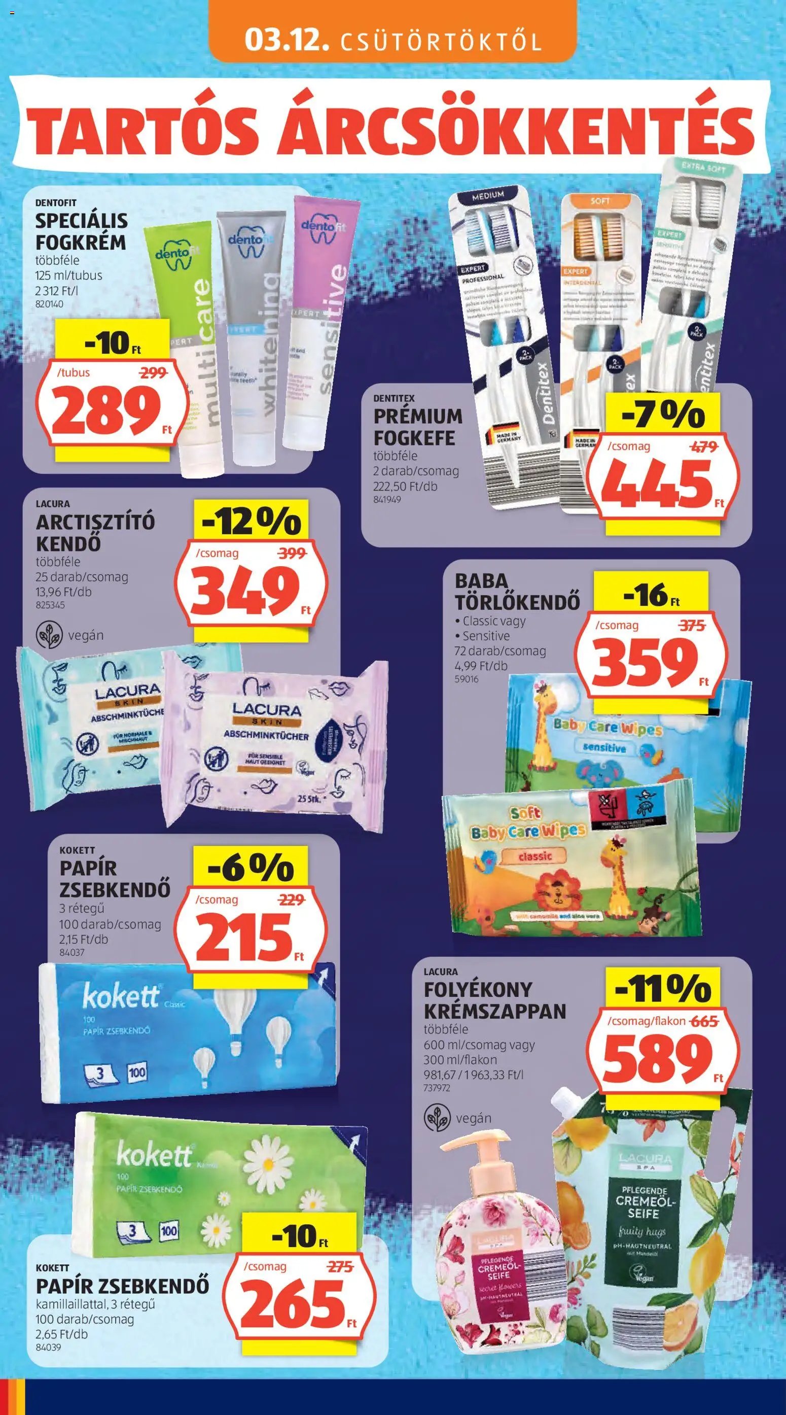 Aldi újság 2026.05.03. Aldi Tartós árcsökkentés flyer (2026-05-03)