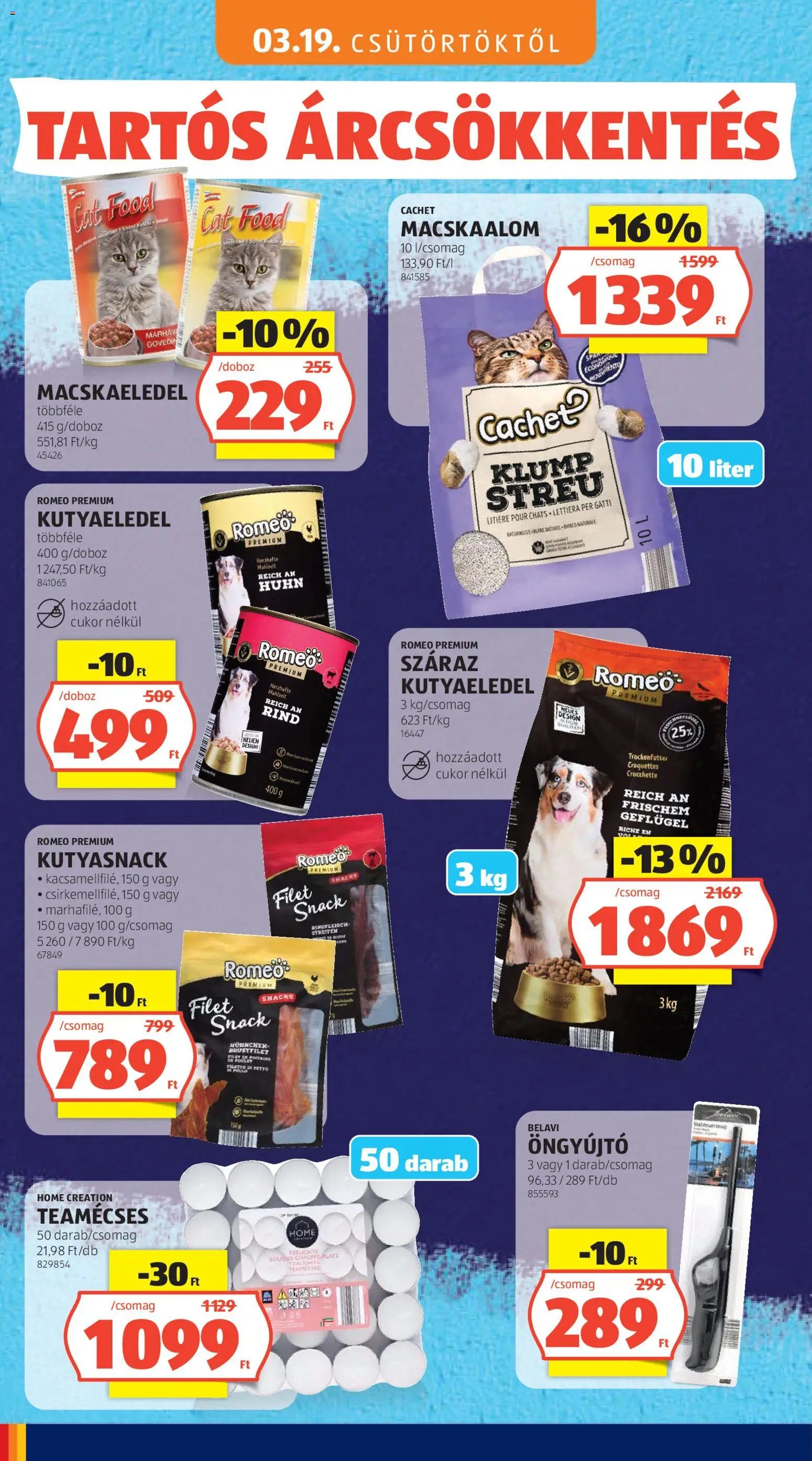 Aldi újság 2026.05.03. Aldi Tartós árcsökkentés flyer (2026-05-03)