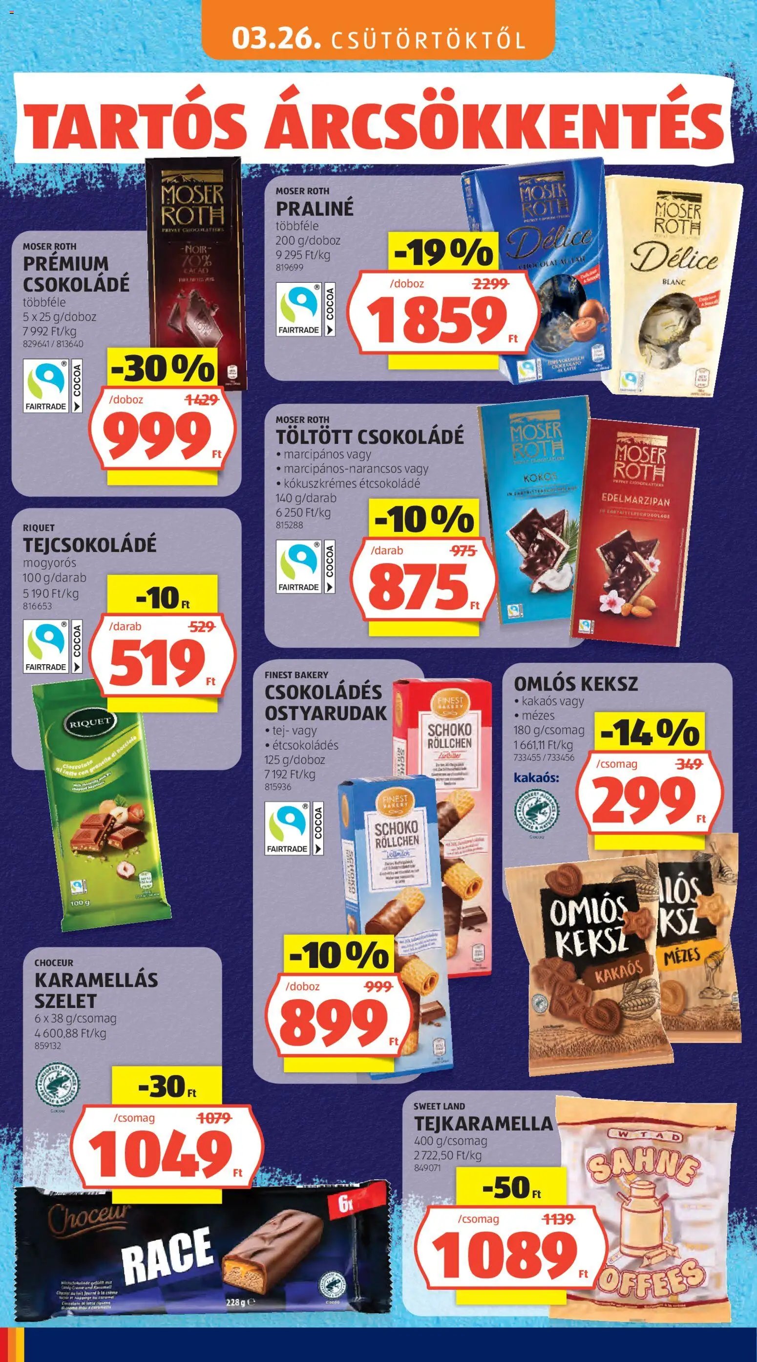Aldi újság 2026.05.03. Aldi Tartós árcsökkentés flyer (2026-05-03)