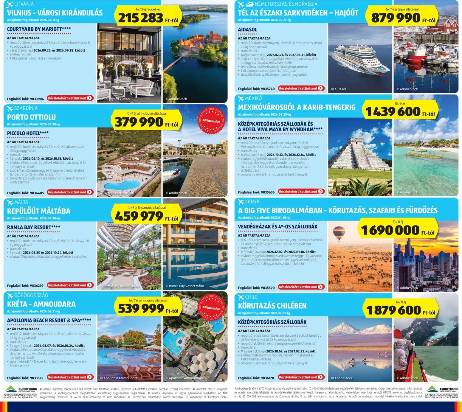 Aldi újság 2026.05.07. Aldi Utazás katalógus (2026-05-07 - 2026-05-13)