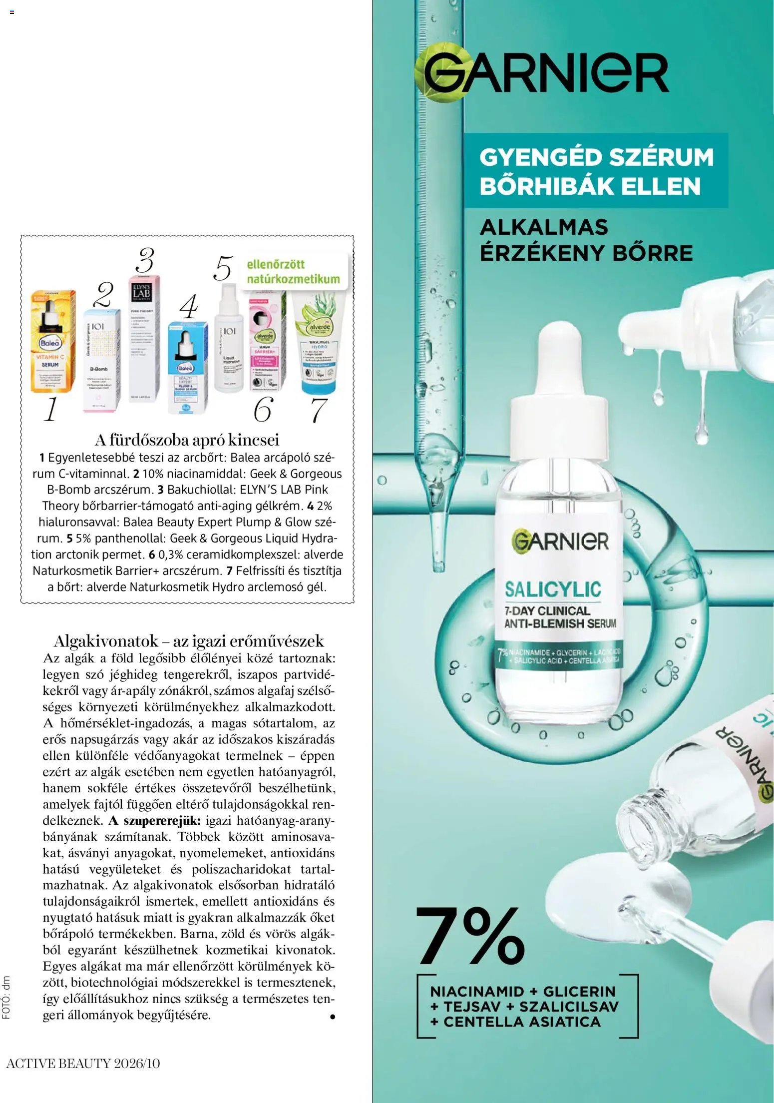 DM Drogerie Markt Active Beauty 2026/10 2026.10.15. - lapozható formában szórólap ✳️