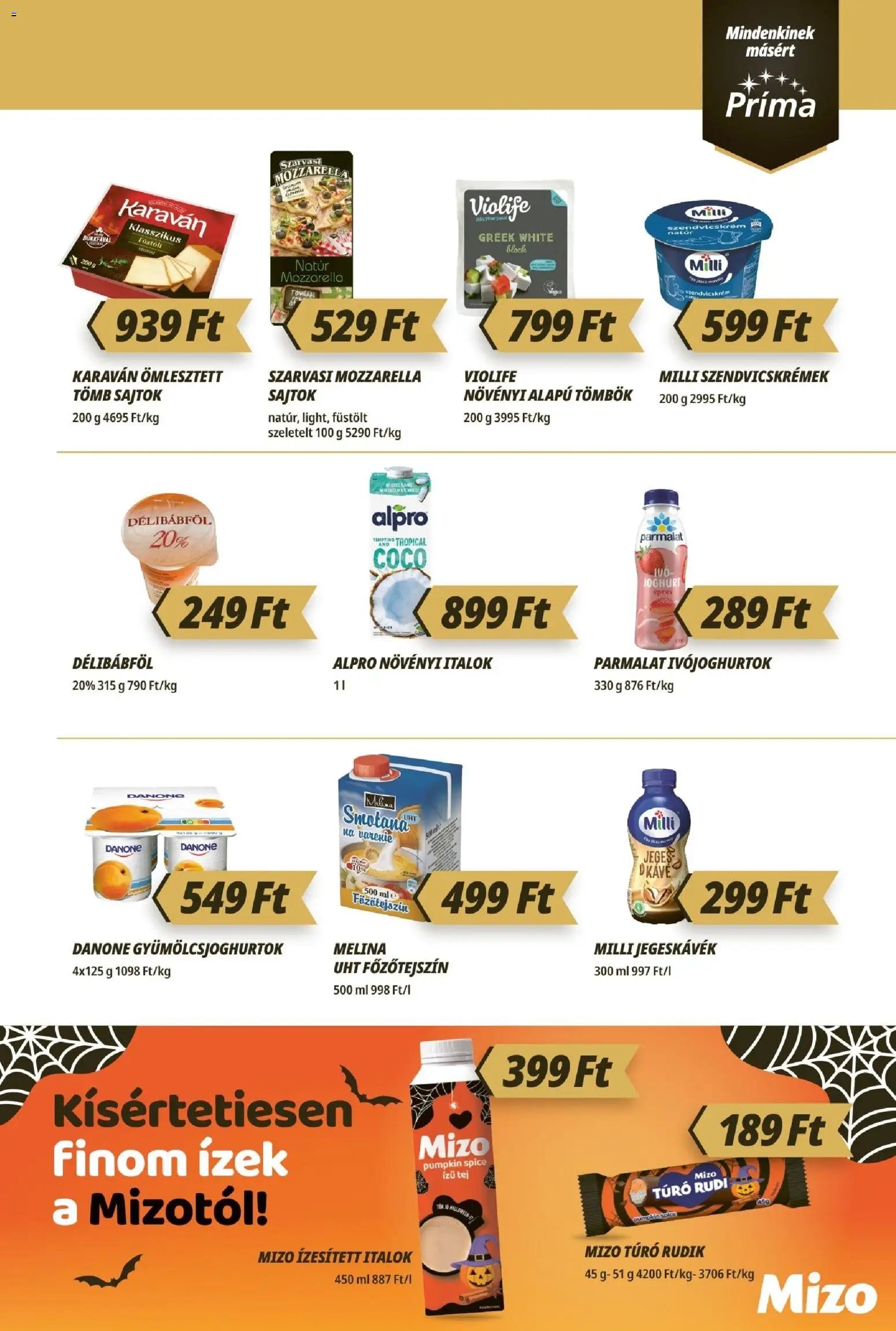 CBA Príma akciós ujság 2026.10.15. 🎃 HALLOWEEN 🧡
