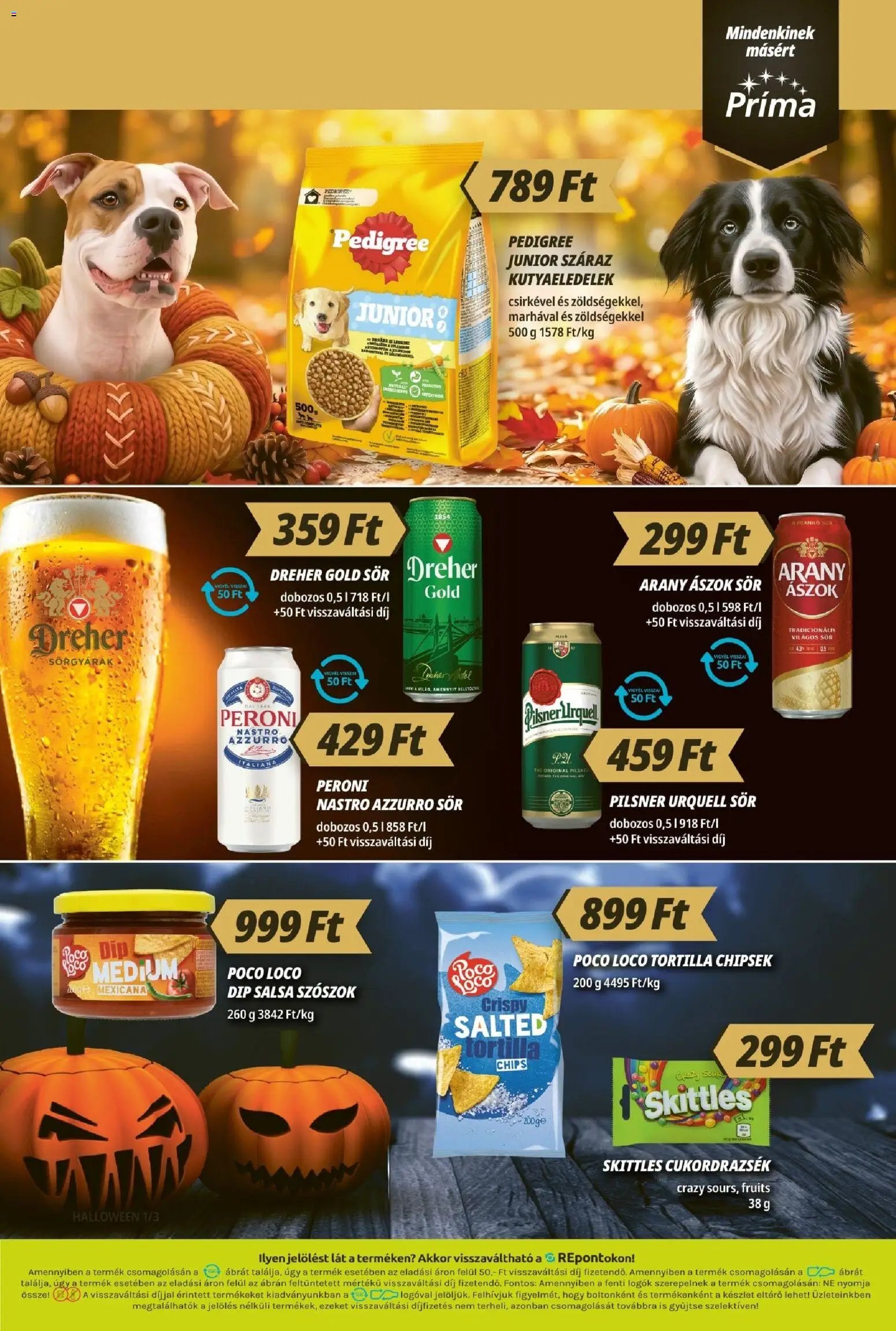 CBA Príma akciós ujság 2026.10.15. 🎃 HALLOWEEN 🧡