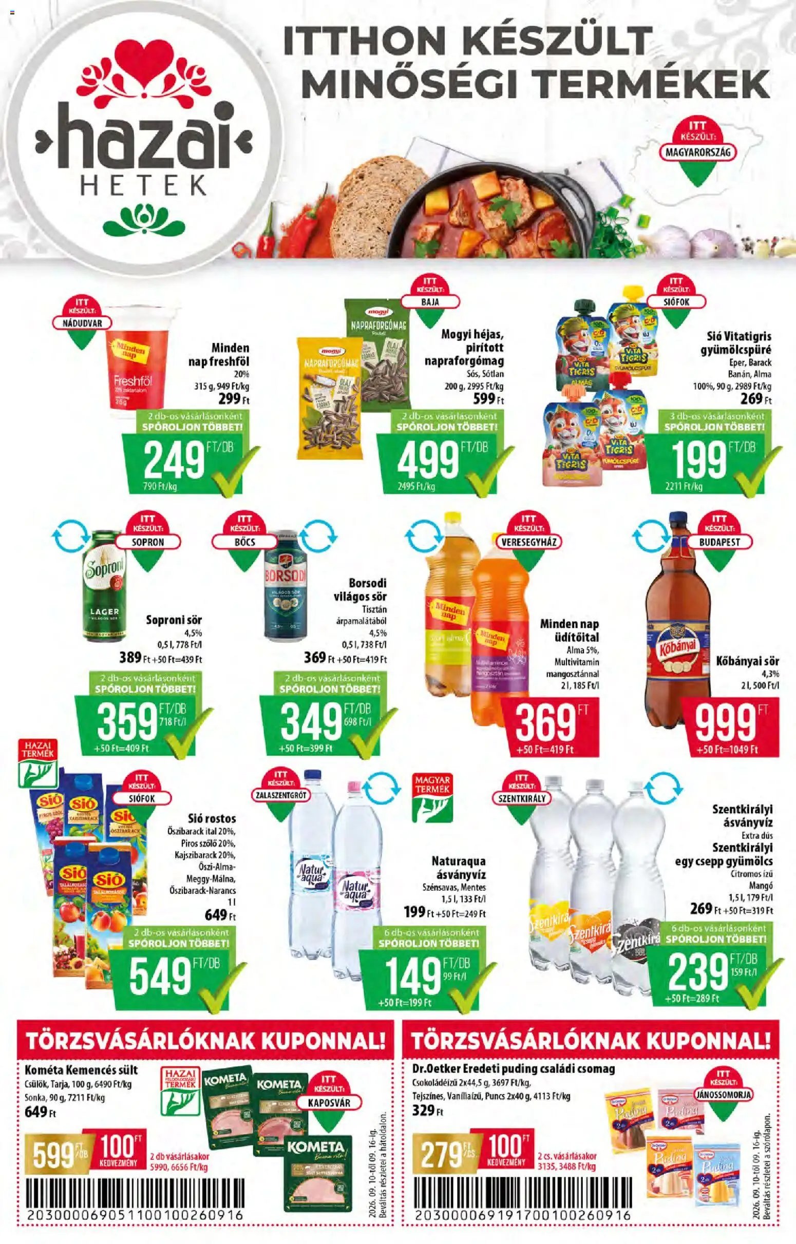 COOP újság 2026.09.10. COOP - Szuper Plus / Alföld Pro-Coop