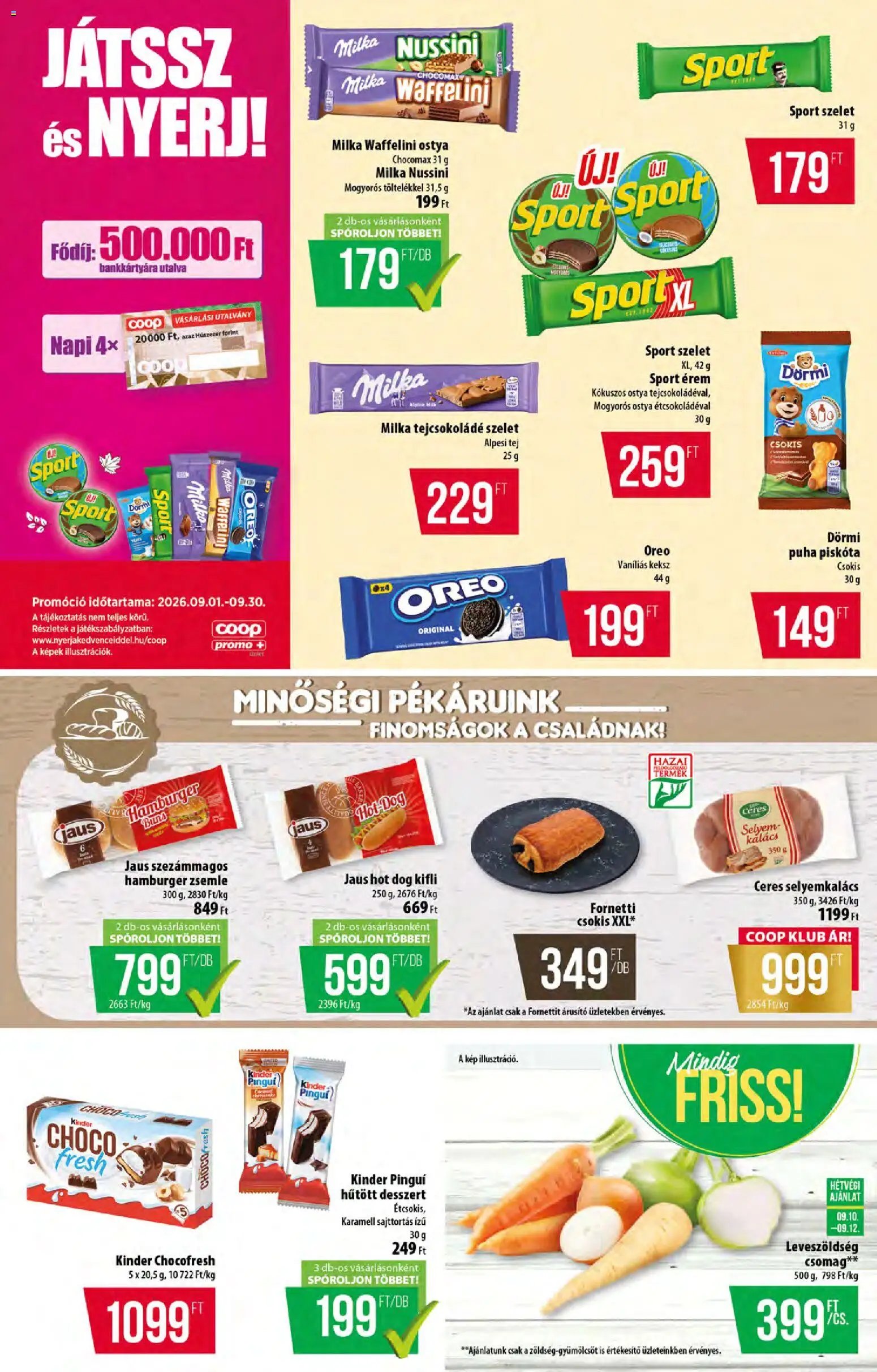 COOP újság 2026.09.10. COOP - Szuper Plus / Alföld Pro-Coop
