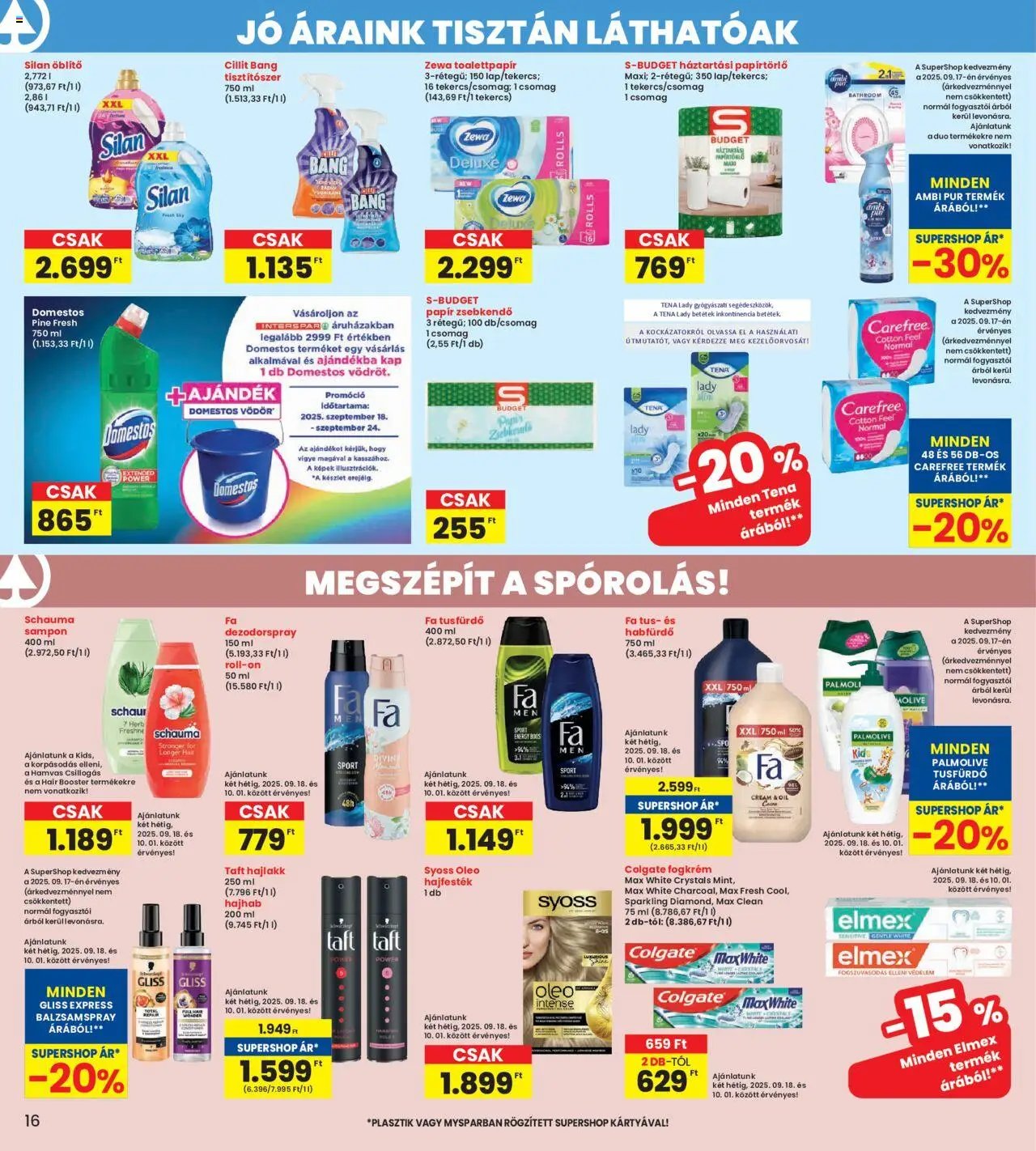 Interspar újság 2025.09.18. Akciós újság Interspar (2025-09-18 - 2025-09-24)